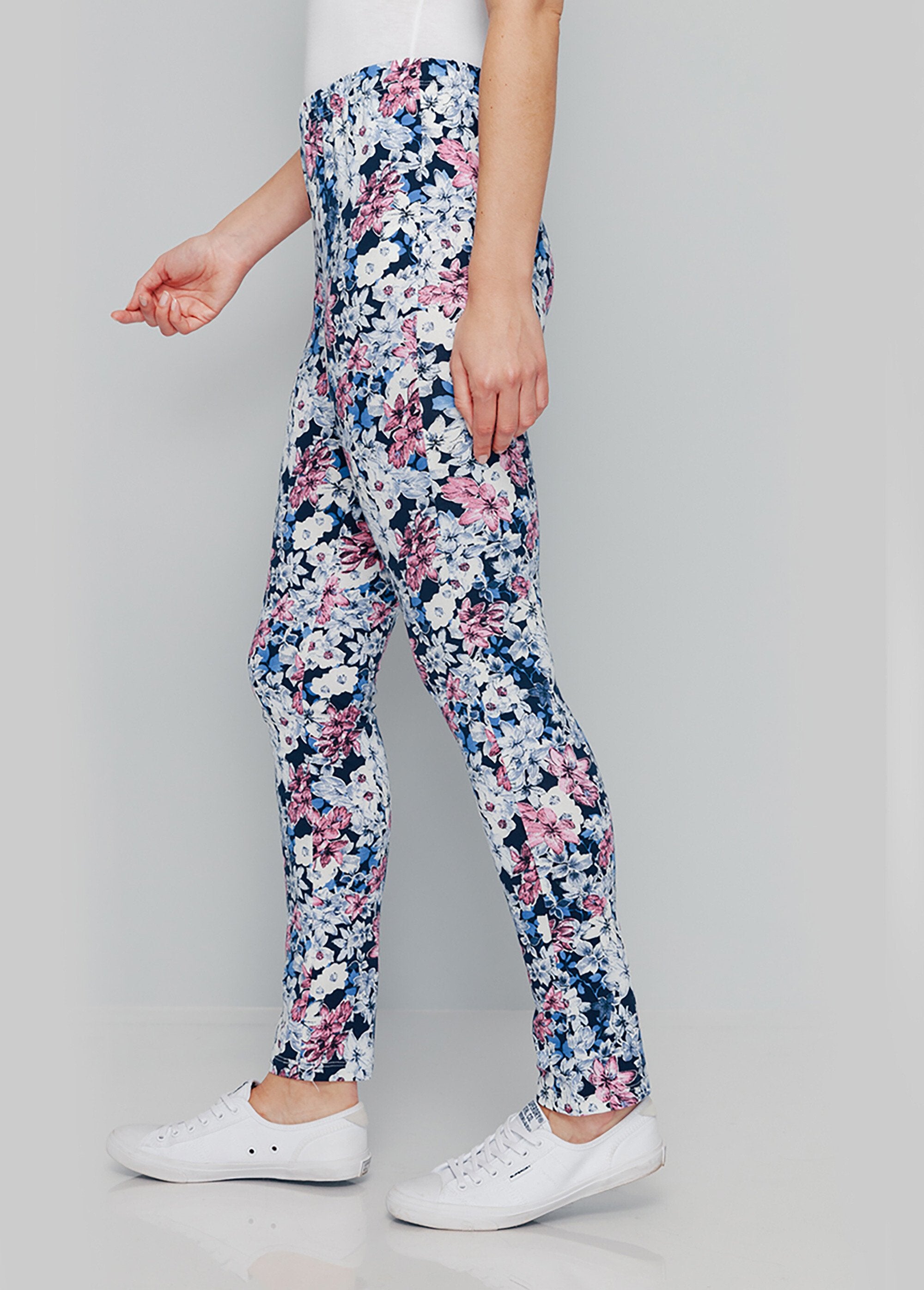 Bedrukte_legging_met_elastische_tailleband_Bloemen_DR1_slim