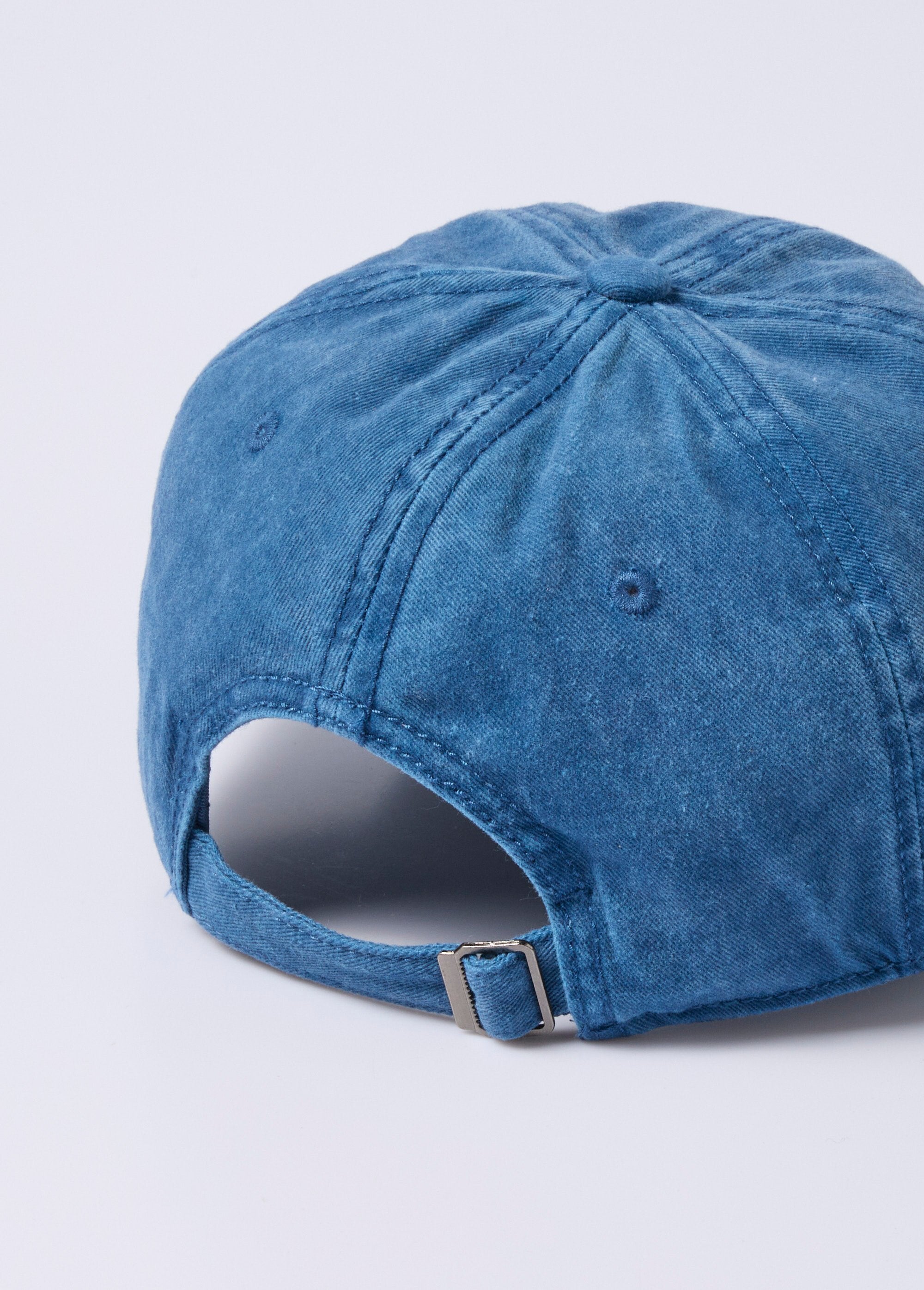 Gekleurde_denim_pet_voor_mannen_Bleu_DO1_slim