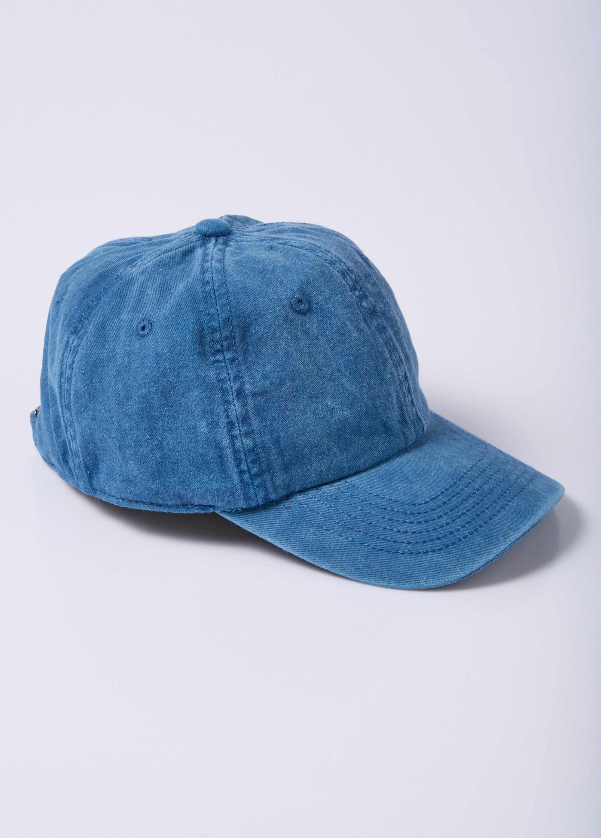 Gekleurde_denim_pet_voor_mannen_Bleu_FA1_slim