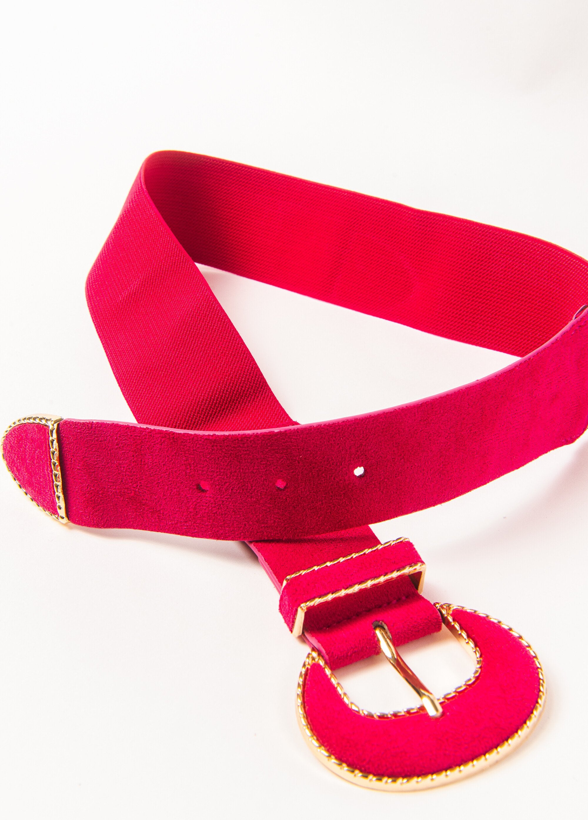 Stretch_riem_met_gesp_Fuchsia_DE3_slim