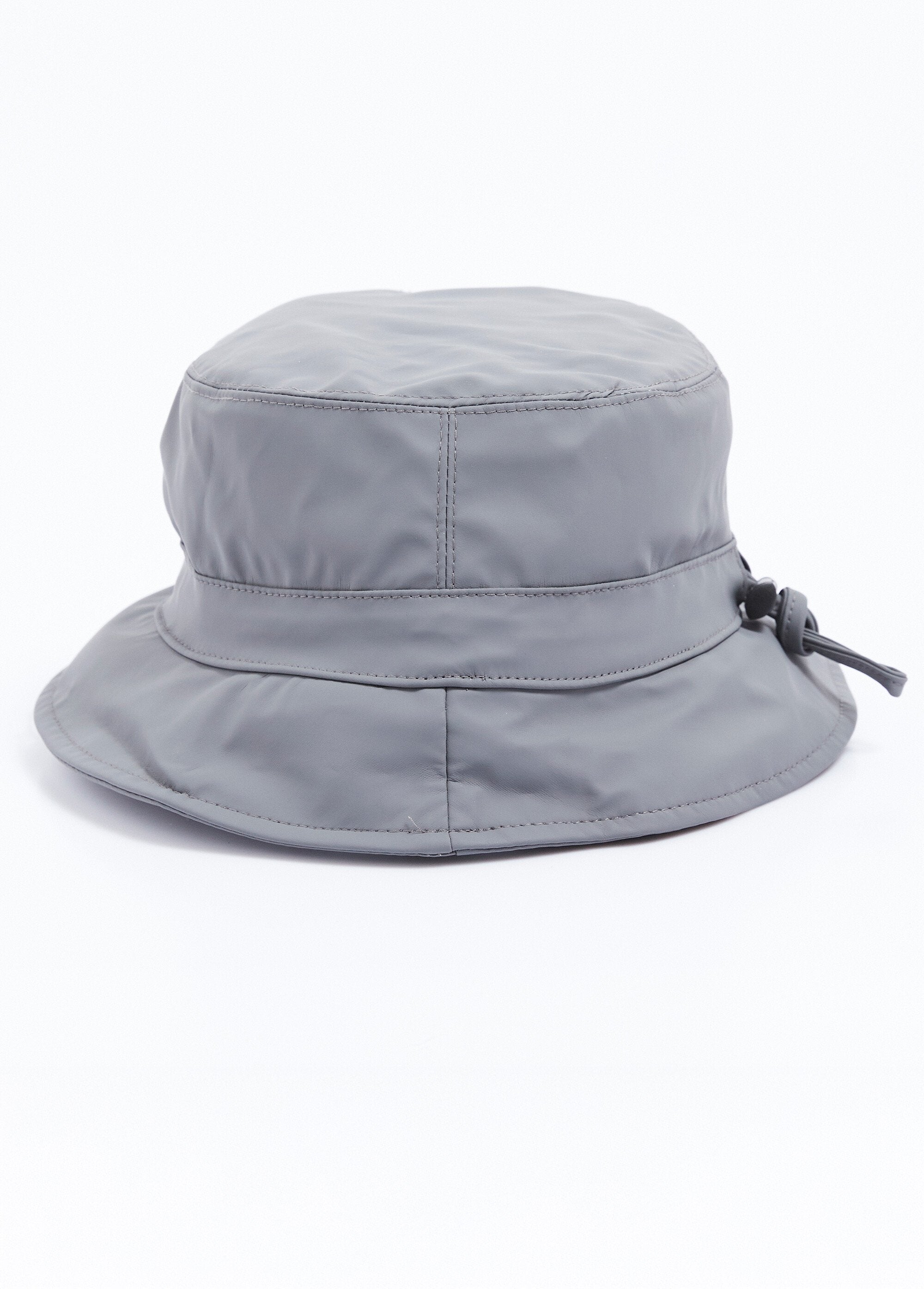 Regenhoed_met_fleecevoering_Gris_clair_FA1_slim