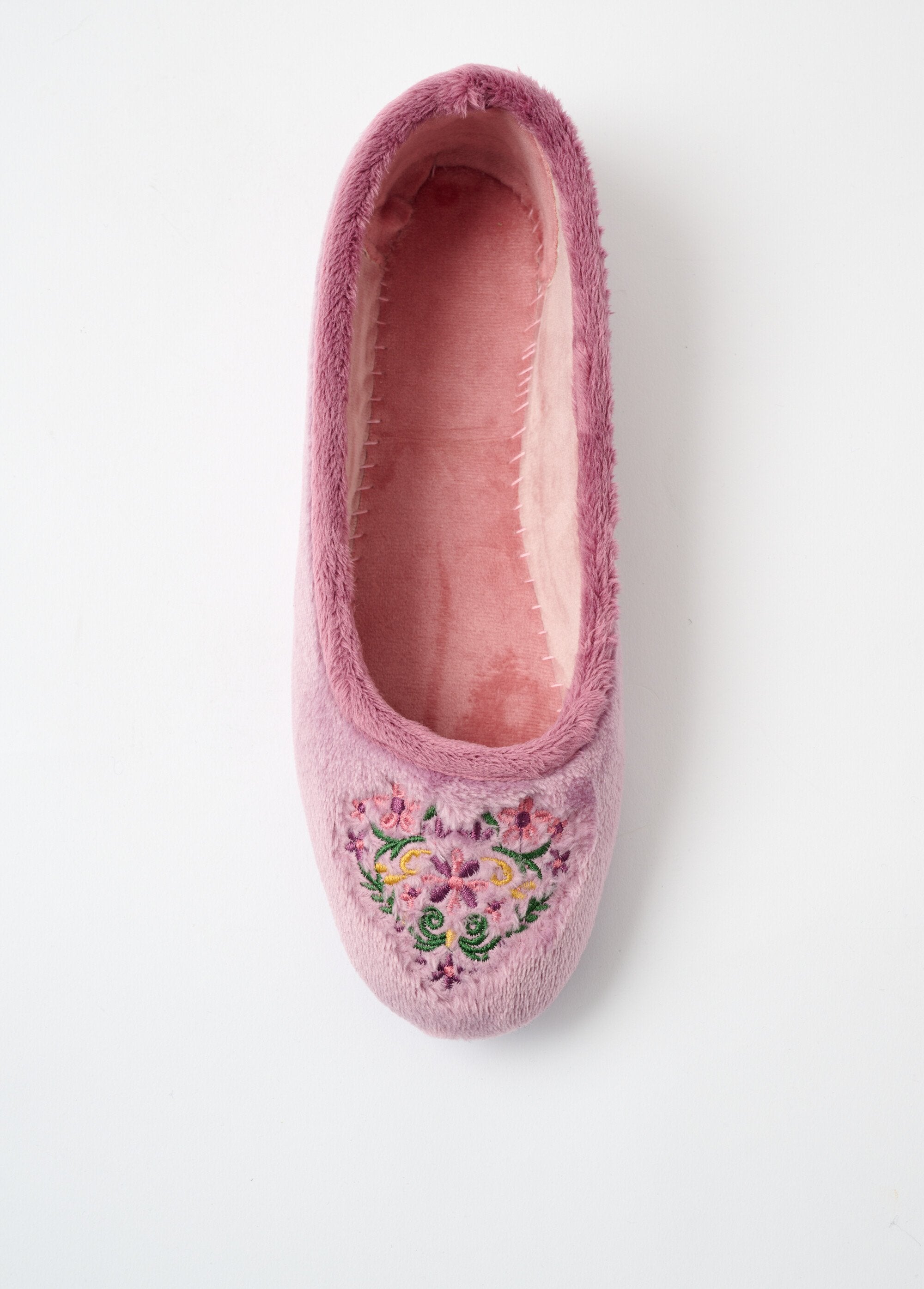 Ballerina_pantoffels_pluche_comfort_wijdte_Rose_OV1_slim