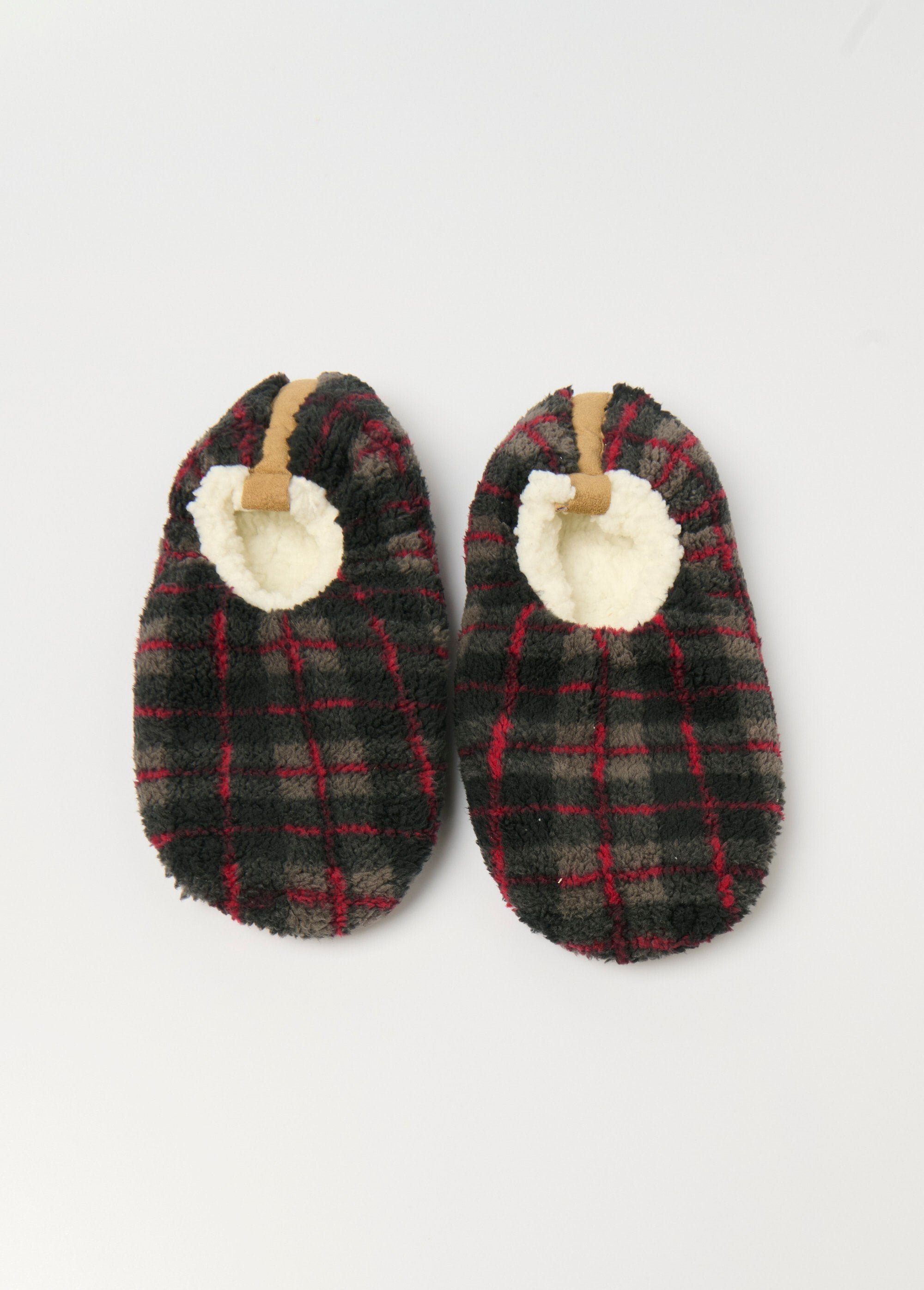 Warme_antislip_gevoerde_pantoffels_Carreaux_rouge_FA1_slim