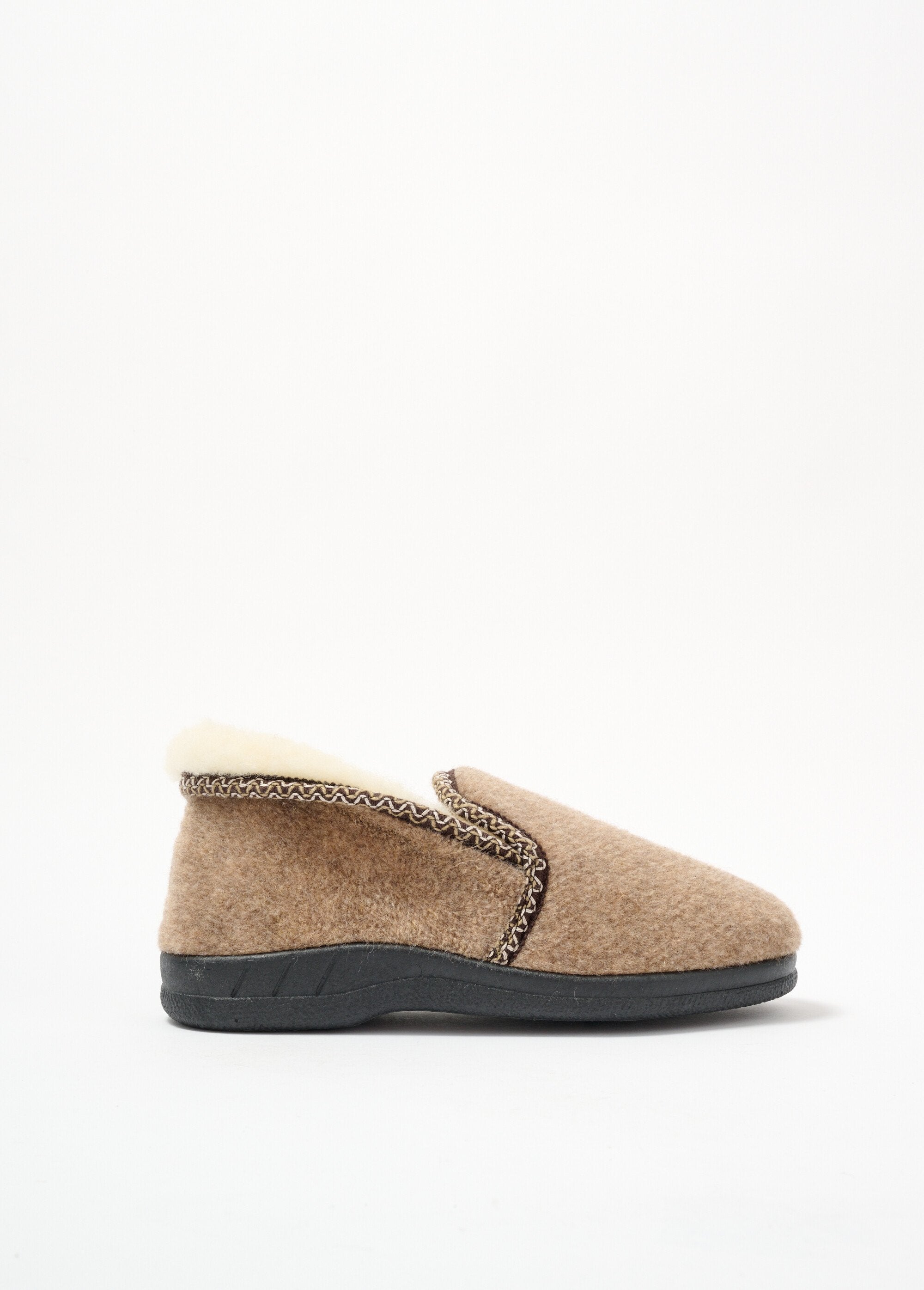 Gemengde_wol_gevulde_pantoffels_comfort_breedte_Camel_DR1_slim