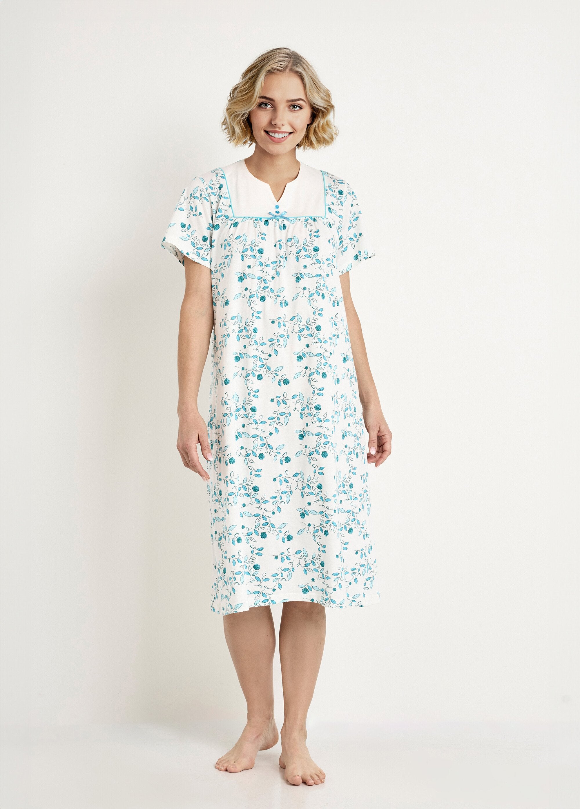 Bedrukt_comfortabel_nachthemd_Aqua_FA1_slim