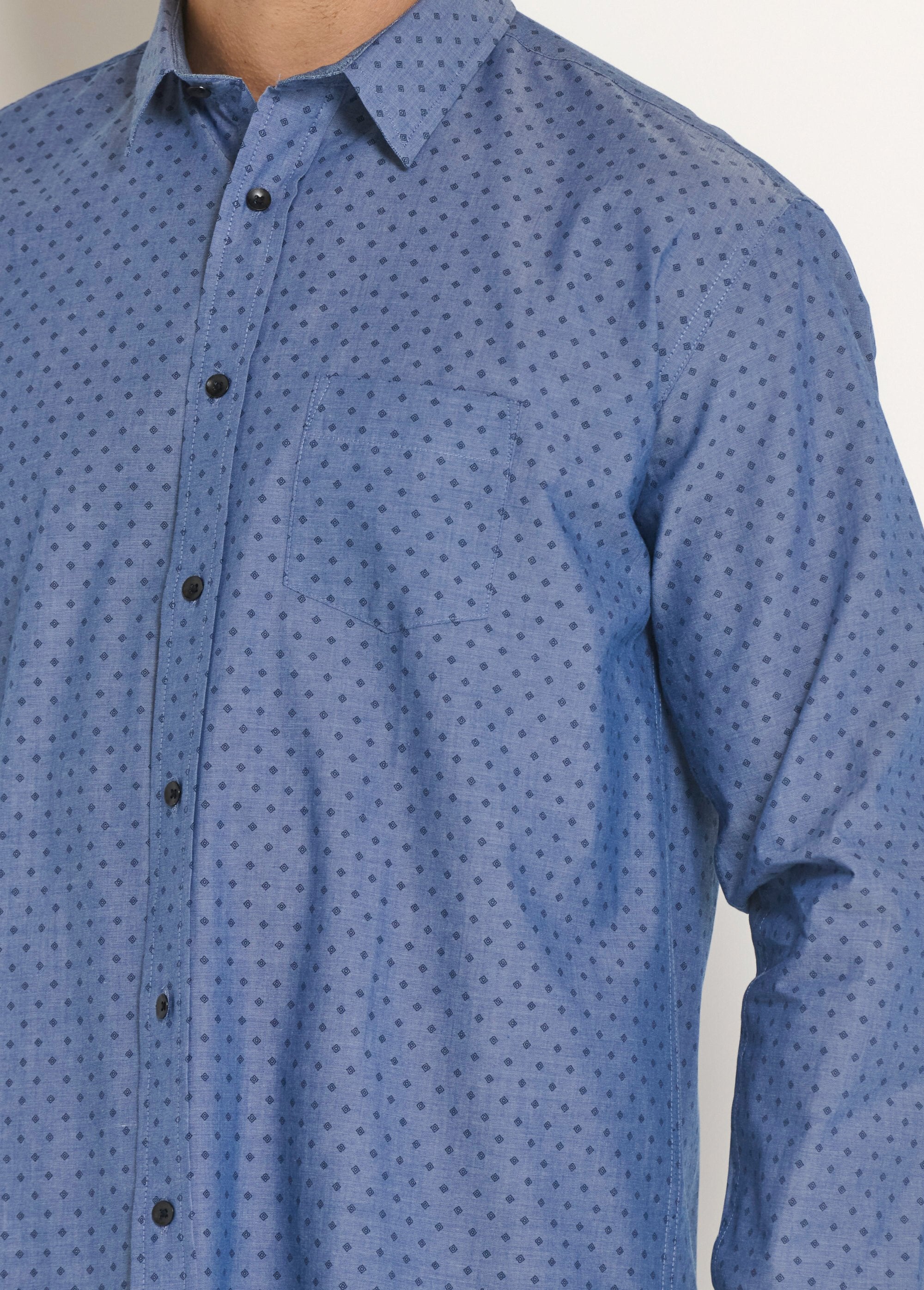 Chambray_overhemd_met_print_Bleu_DE2_slim