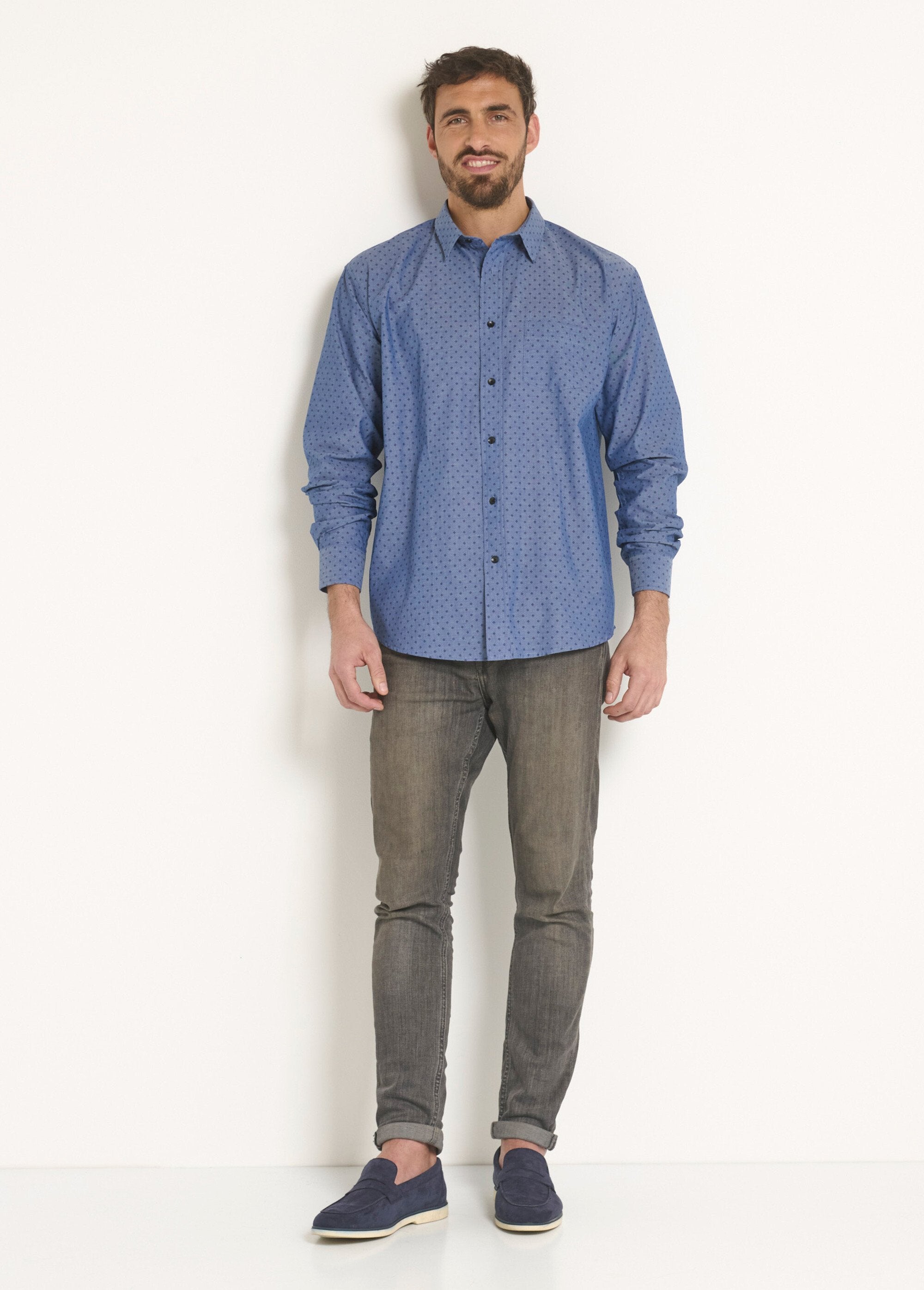 Chambray_overhemd_met_print_Bleu_SF1_slim