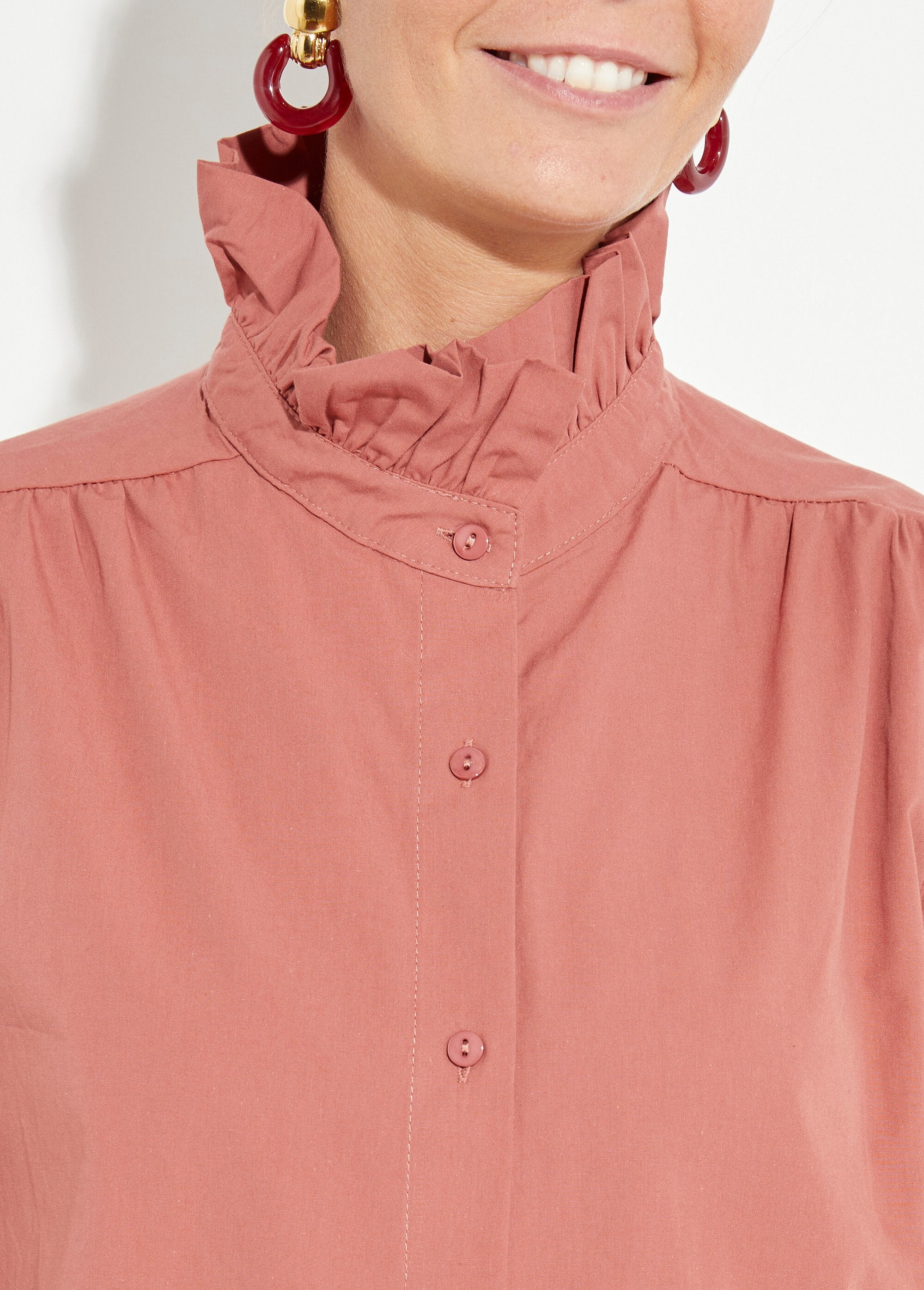 Chemisier_avec_col_montant_plissé_Terracota_DE1_slim