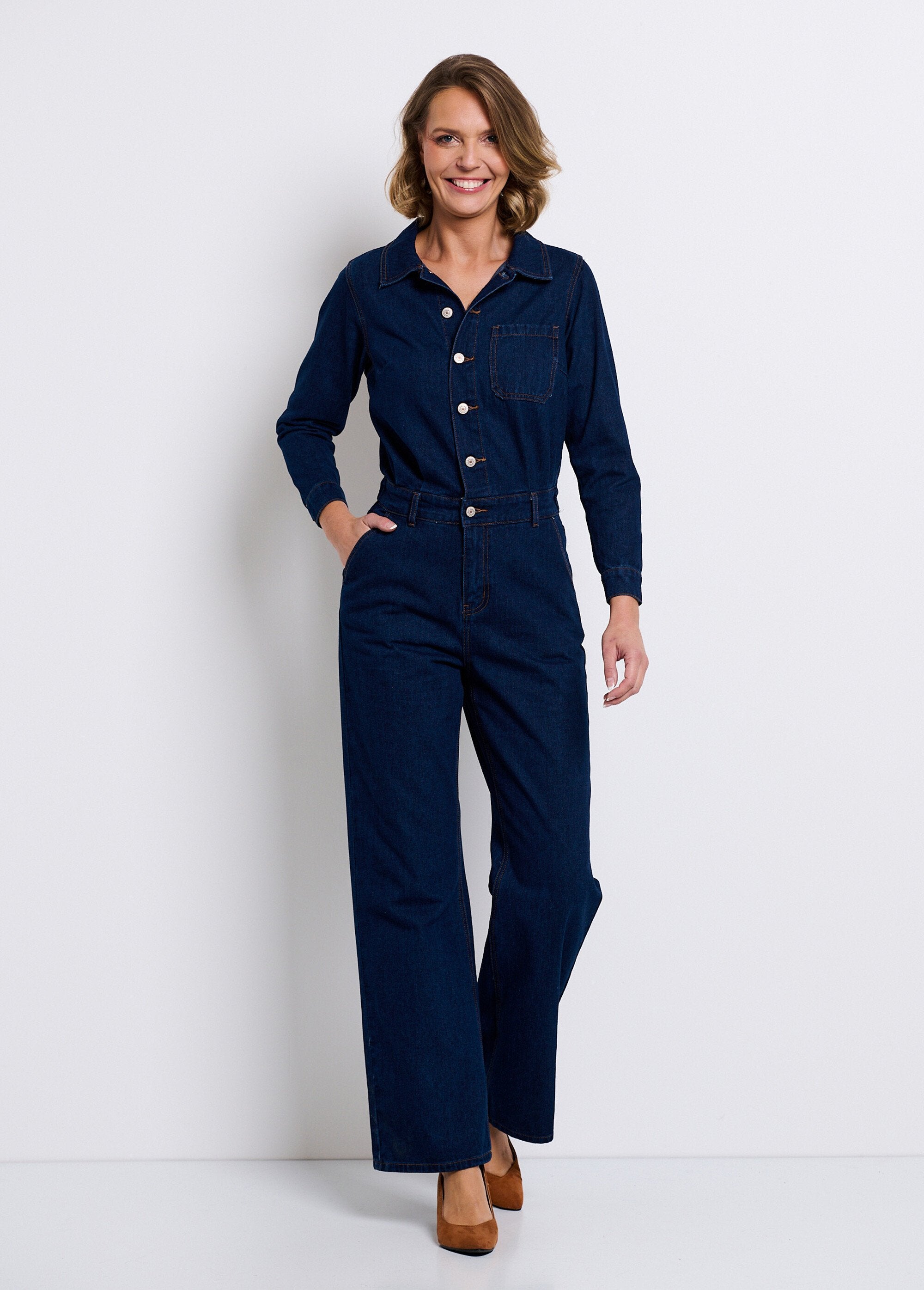 Raw_denim_jumpsuit_met_elastiek_in_taille_Bleu_brut_FA1_slim