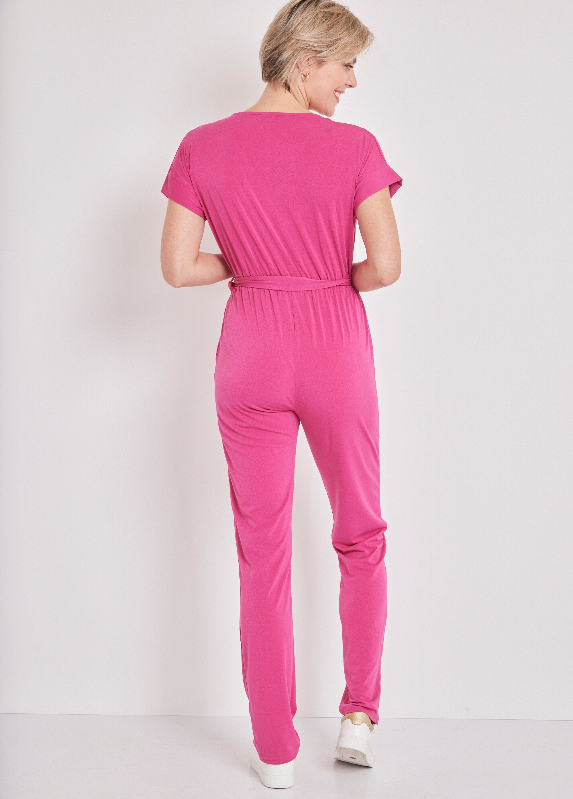 Broek_jumpsuit_in_stretch_breisel_Fuchsia_DO1_slim