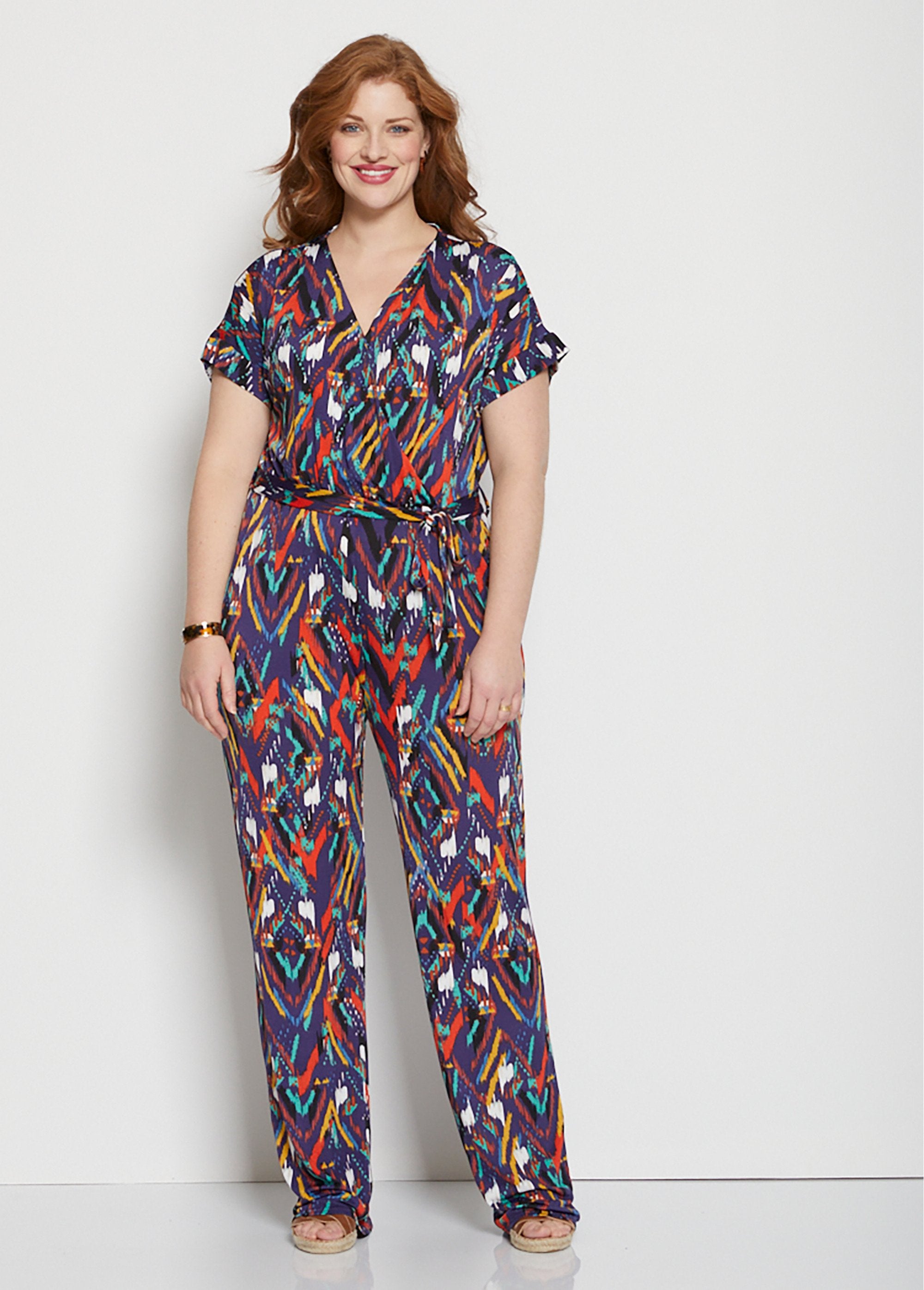 Broek_jumpsuit_in_stretch_breisel_Imprime_multicolore_FA1_curvy