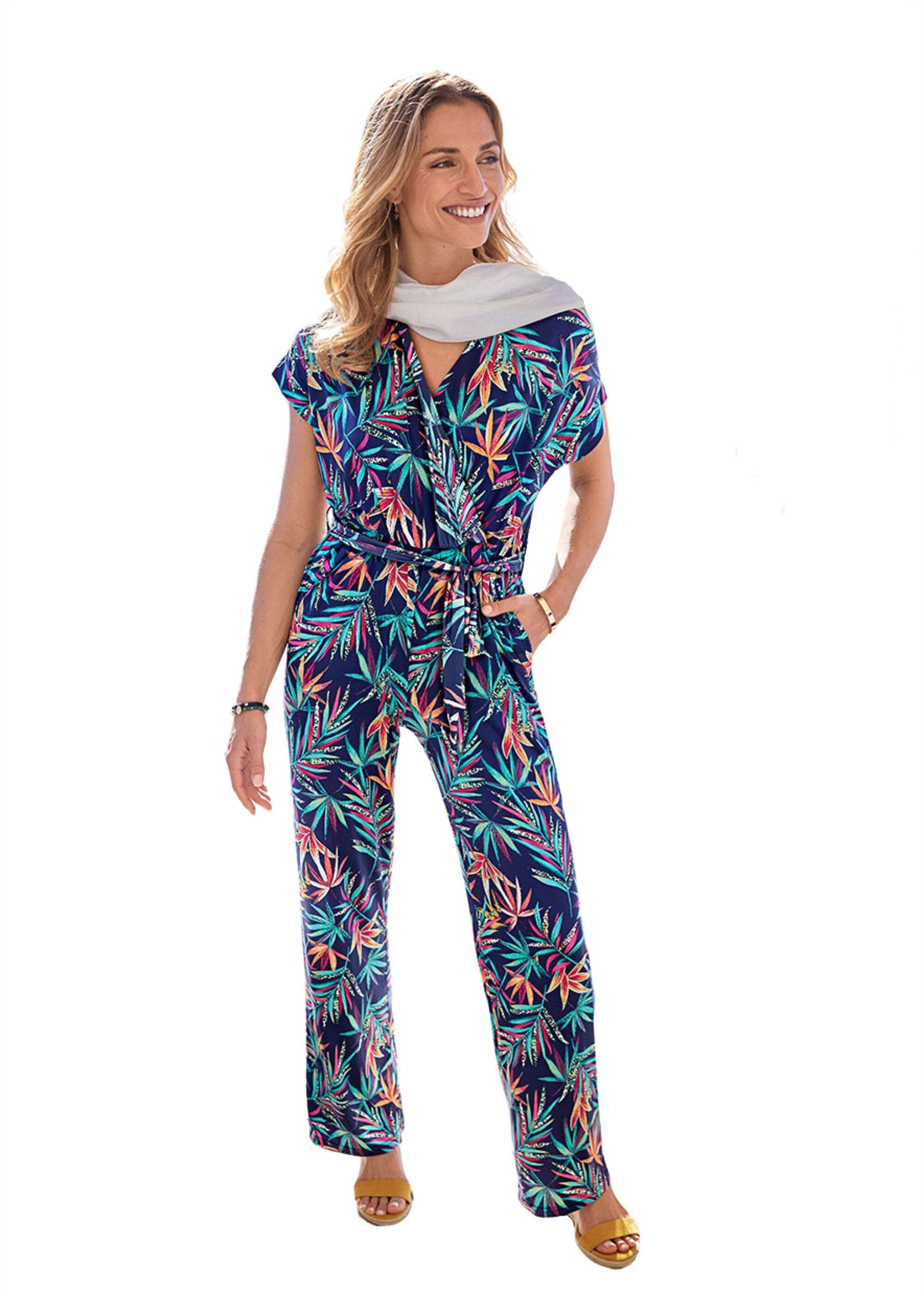 Broek_jumpsuit_in_stretch_breisel_Marine_et_turquoise_FA1_slim