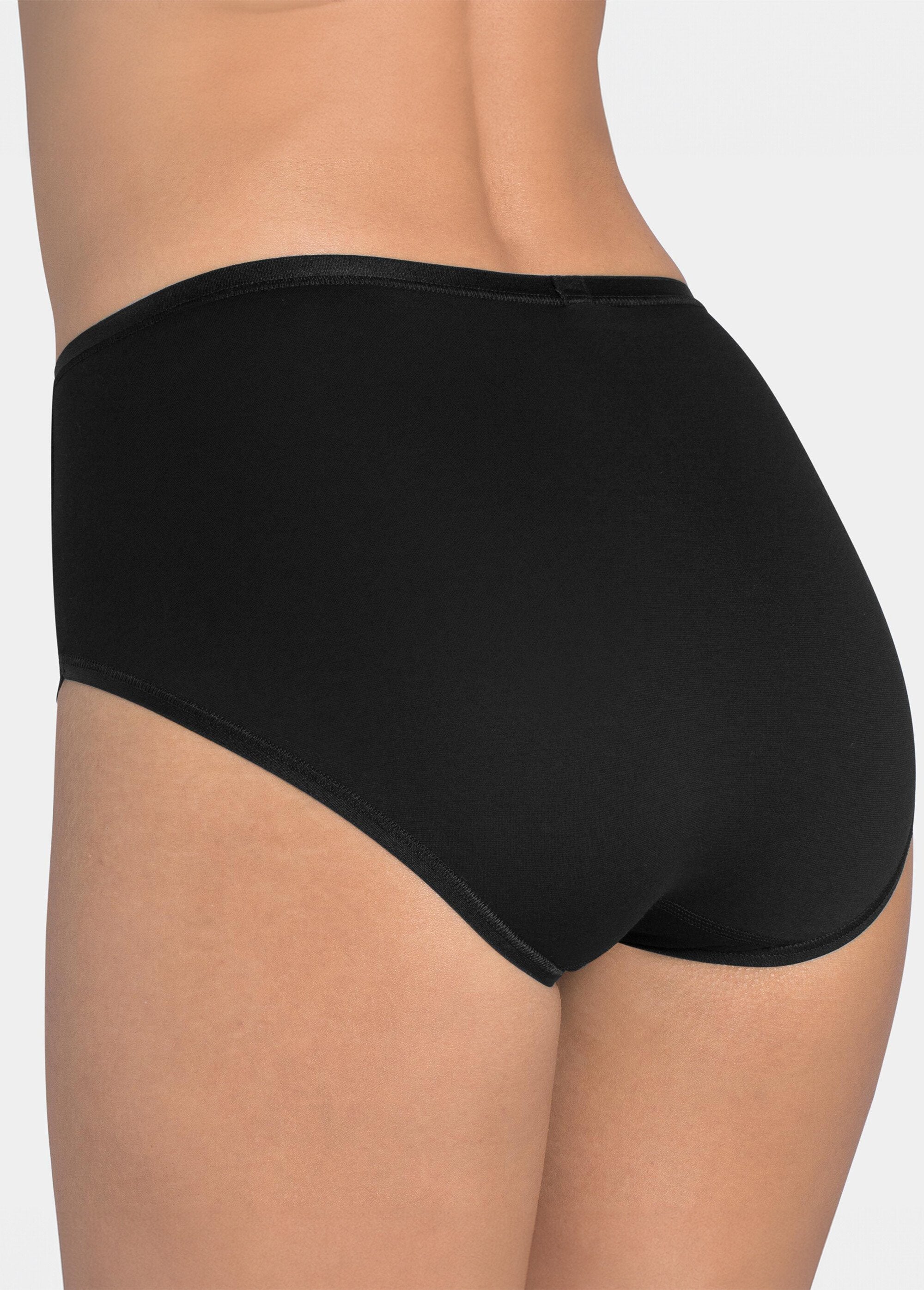 ®_Sloggi_-_Kanten_slip_met_hoge_taille_Noir_DO1_slim