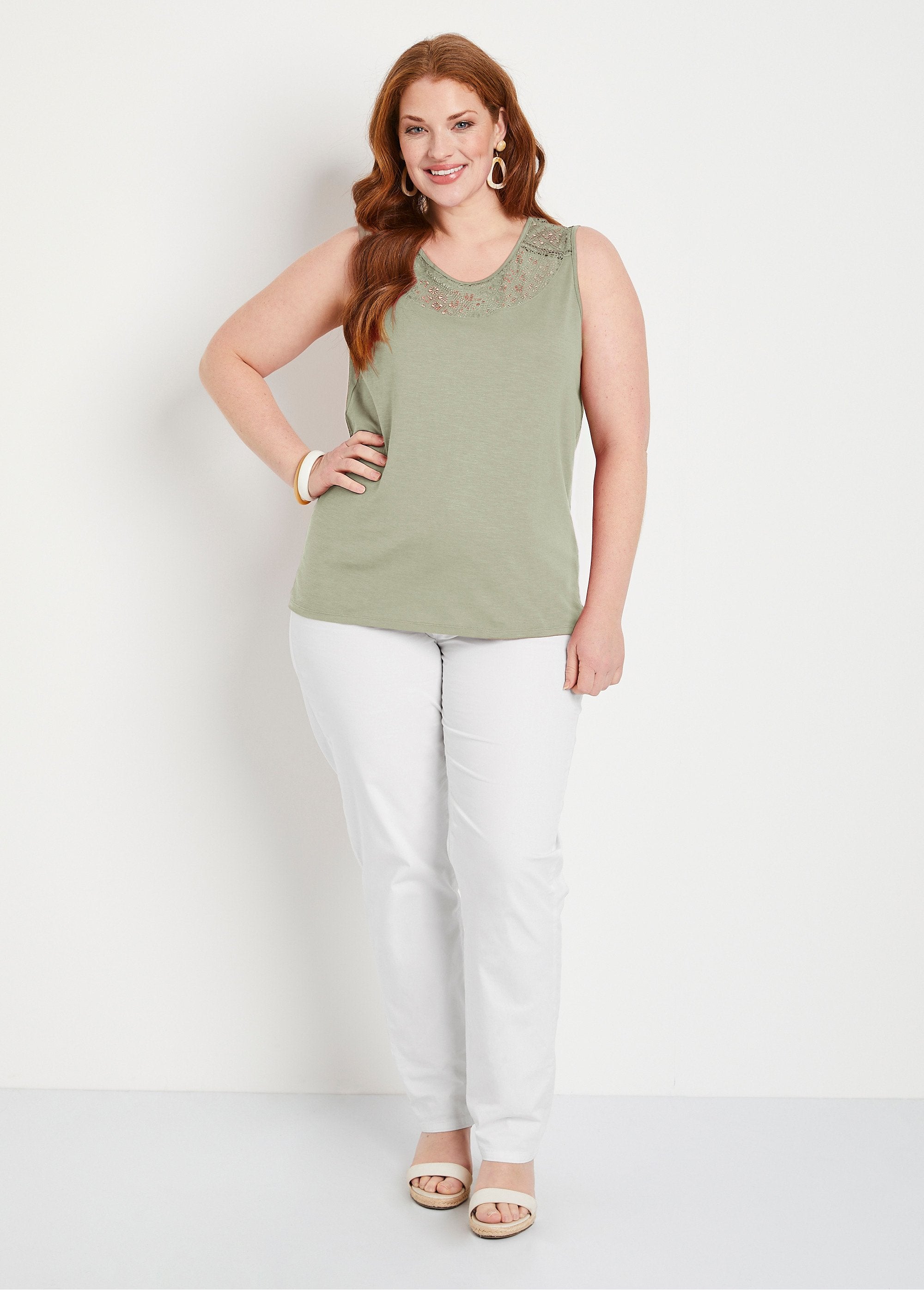 Korte_tanktop_van_gevlamd_gebreid_katoen_Khaki_SF1_curvy