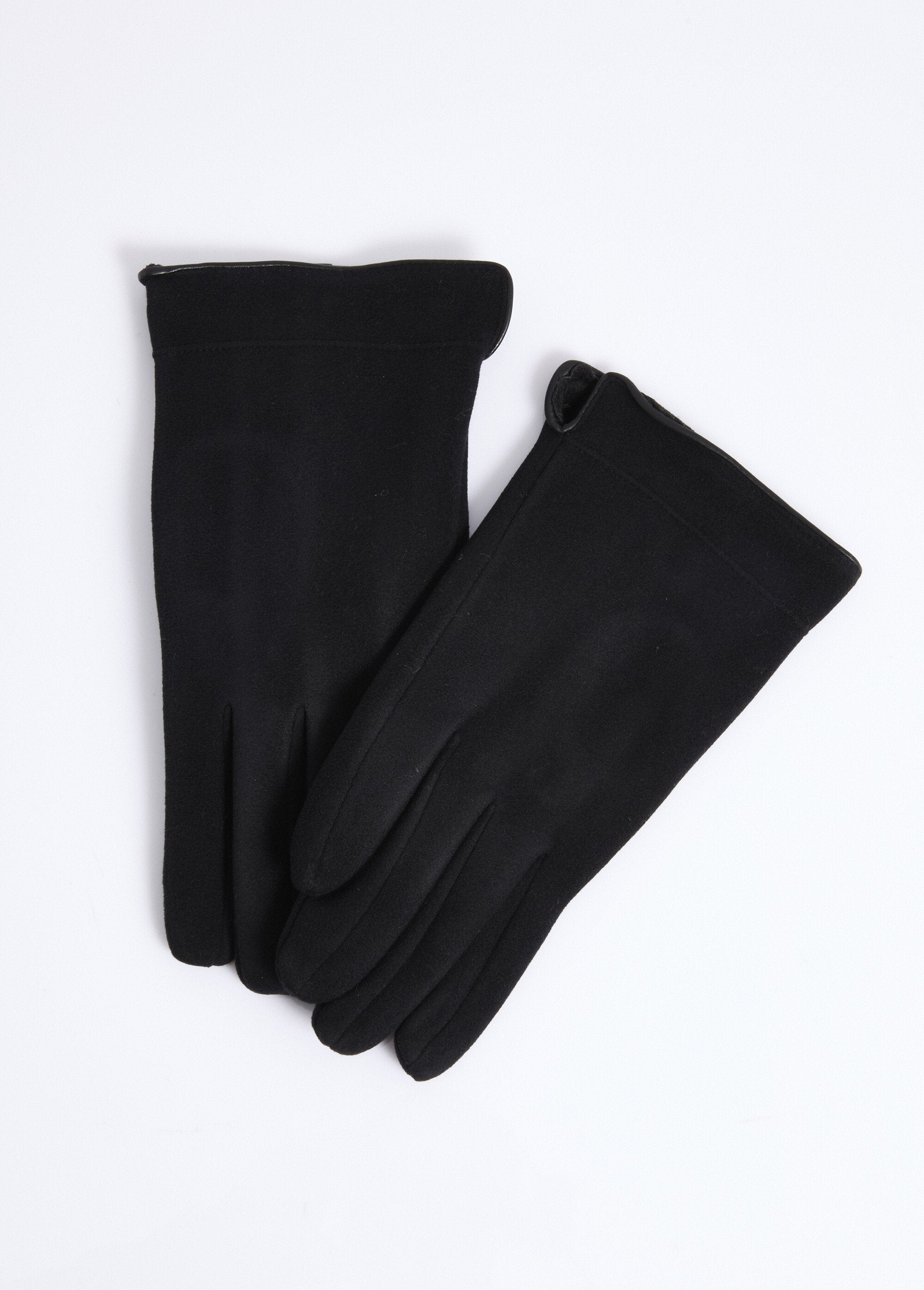 Gants_en_suédine,_bord_simili_cuir_Noir_FA1_slim