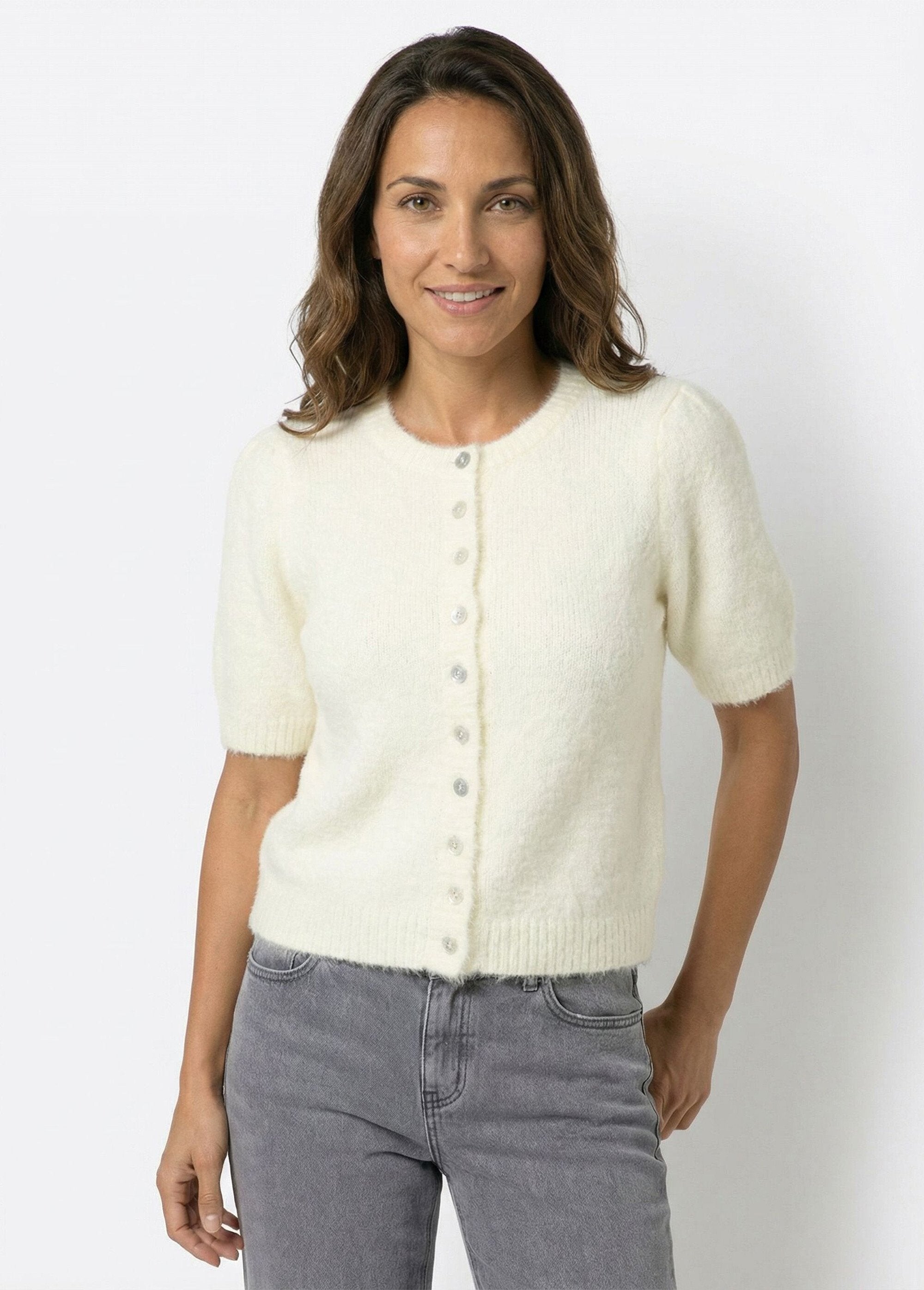 Gilet_à_manches_courtes_avec_laine_Jaune_FA1_slim