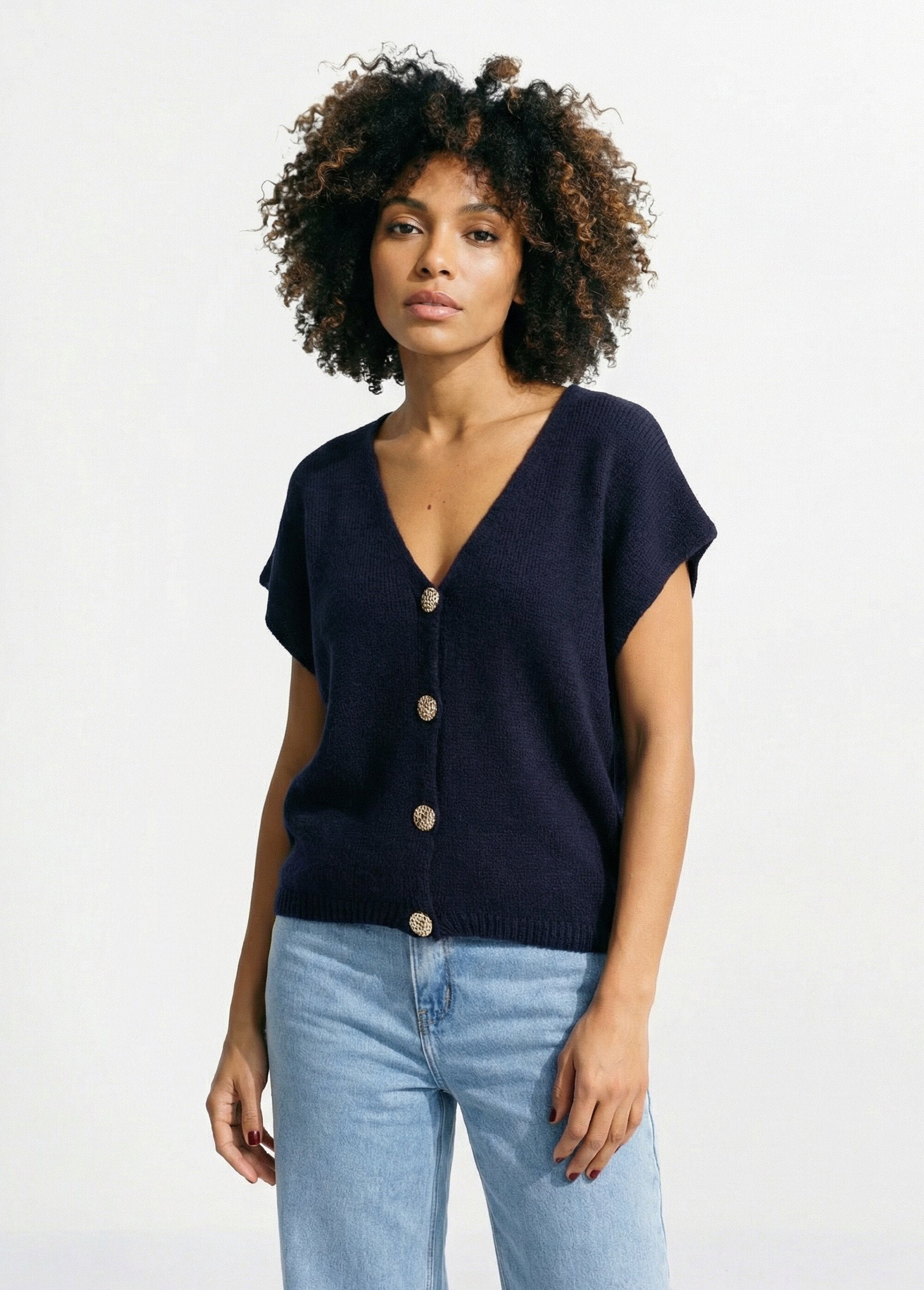 Vest_met_korte_mouwen_en_metalen_knopen_Marine_FA1_slim