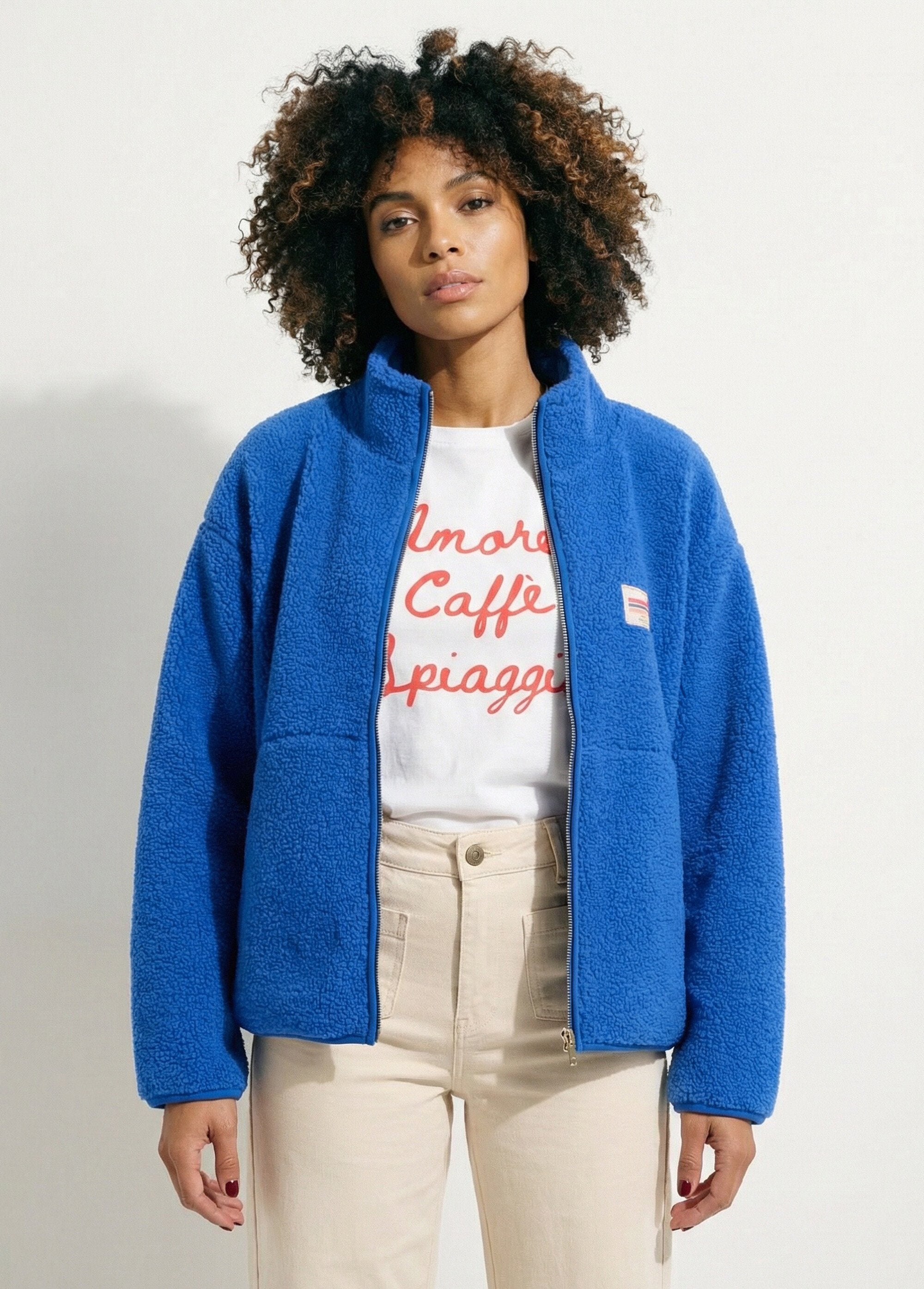 Warme_fleece_bodywarmer_met_rits,_opstaande_kraag_Bleu_vif_FA1_slim