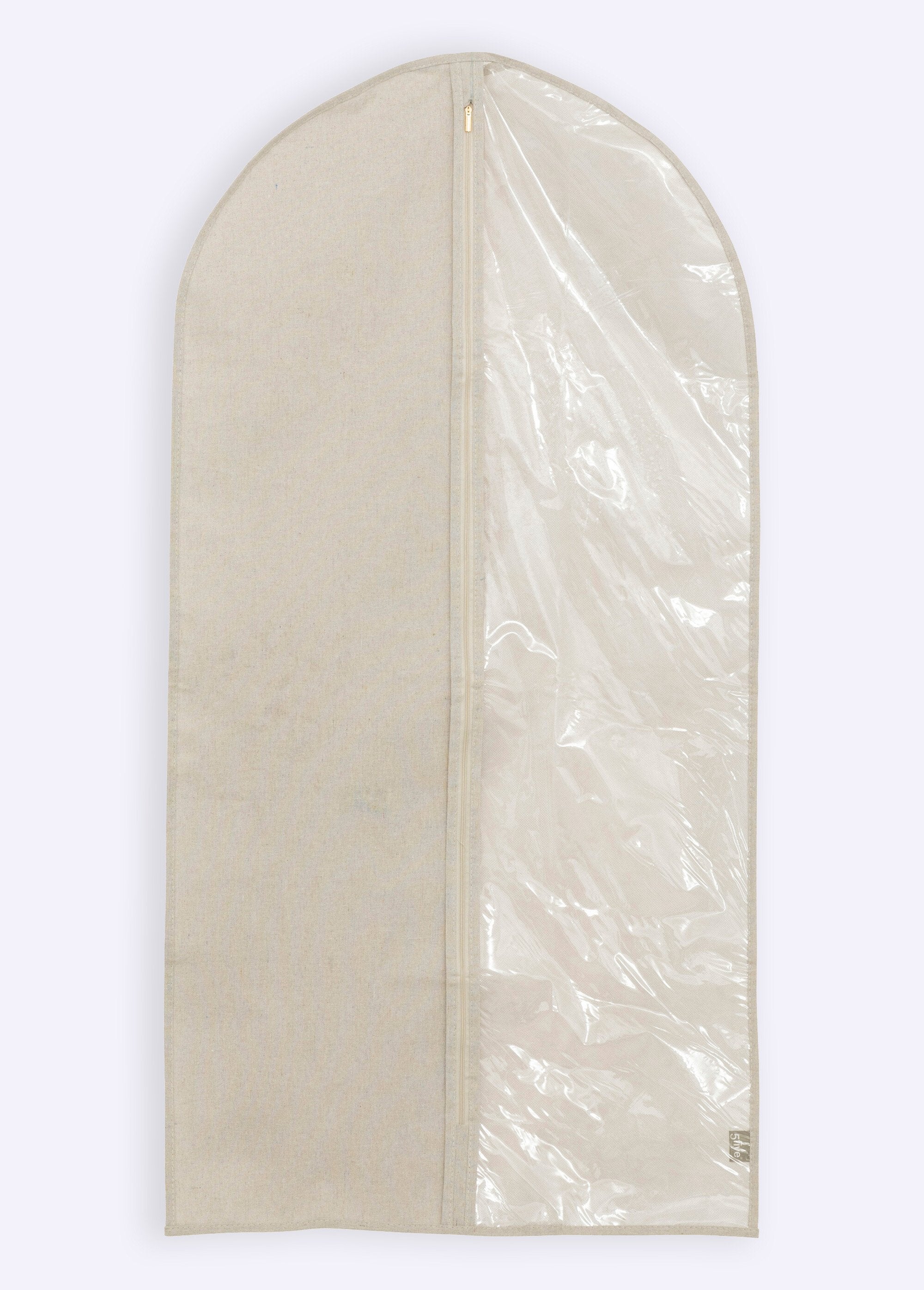 115cm_kledingzak,_doorzichtig_Beige_FA1_slim