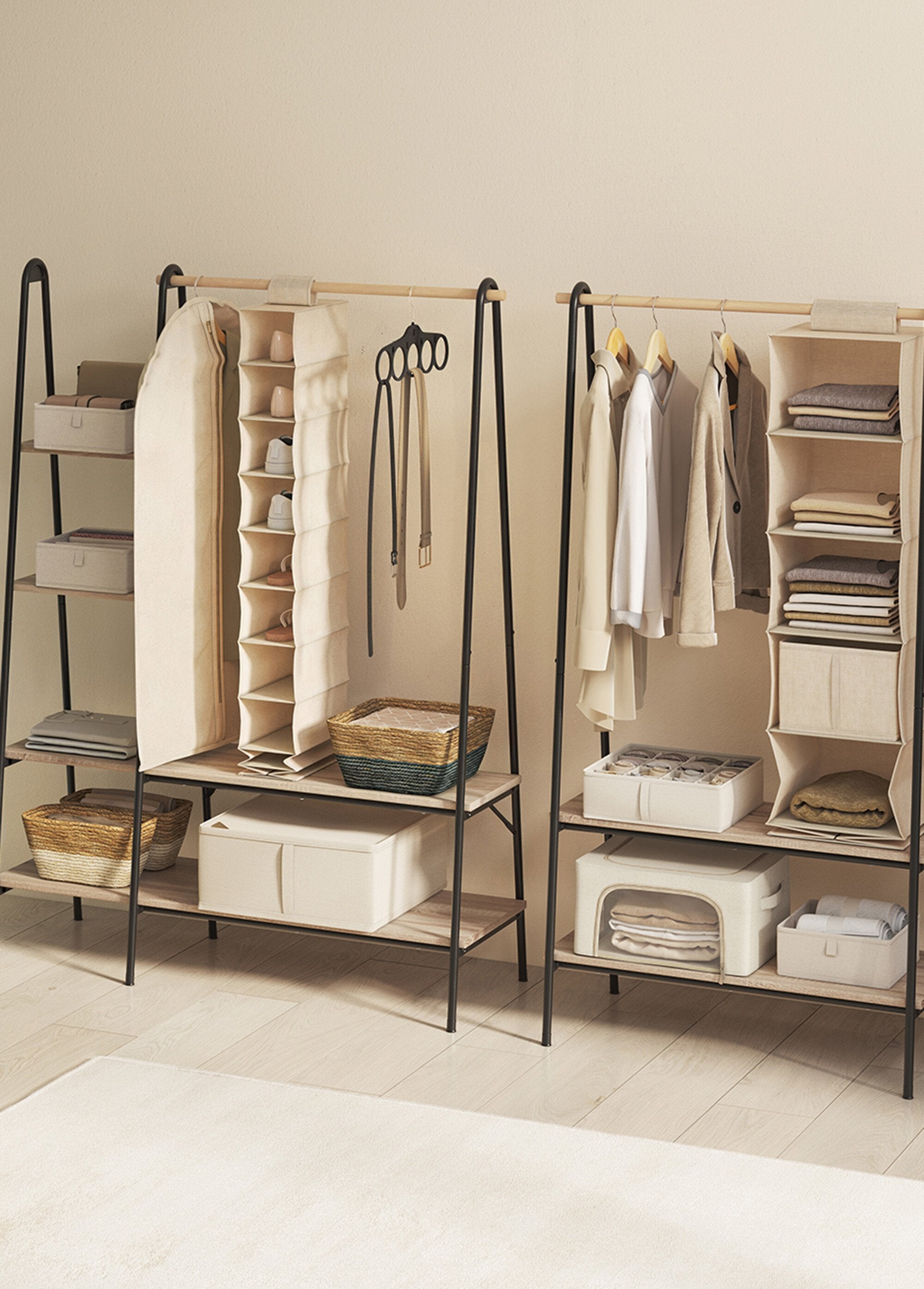 115cm_kledingzak,_doorzichtig_Beige_SF1_slim