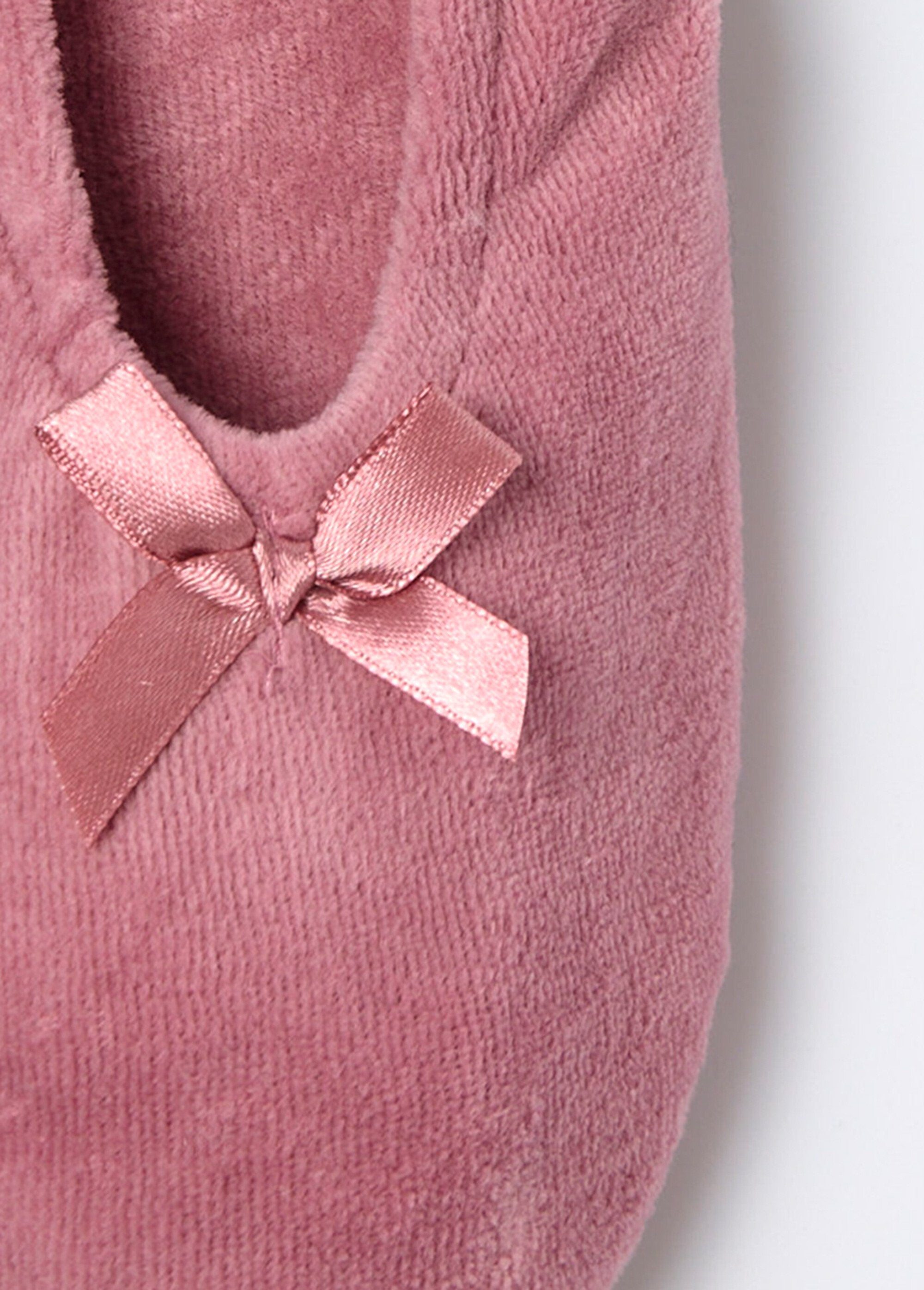 Elastische_fluwelen_ballerina's_Rose_fonce_DE1_slim