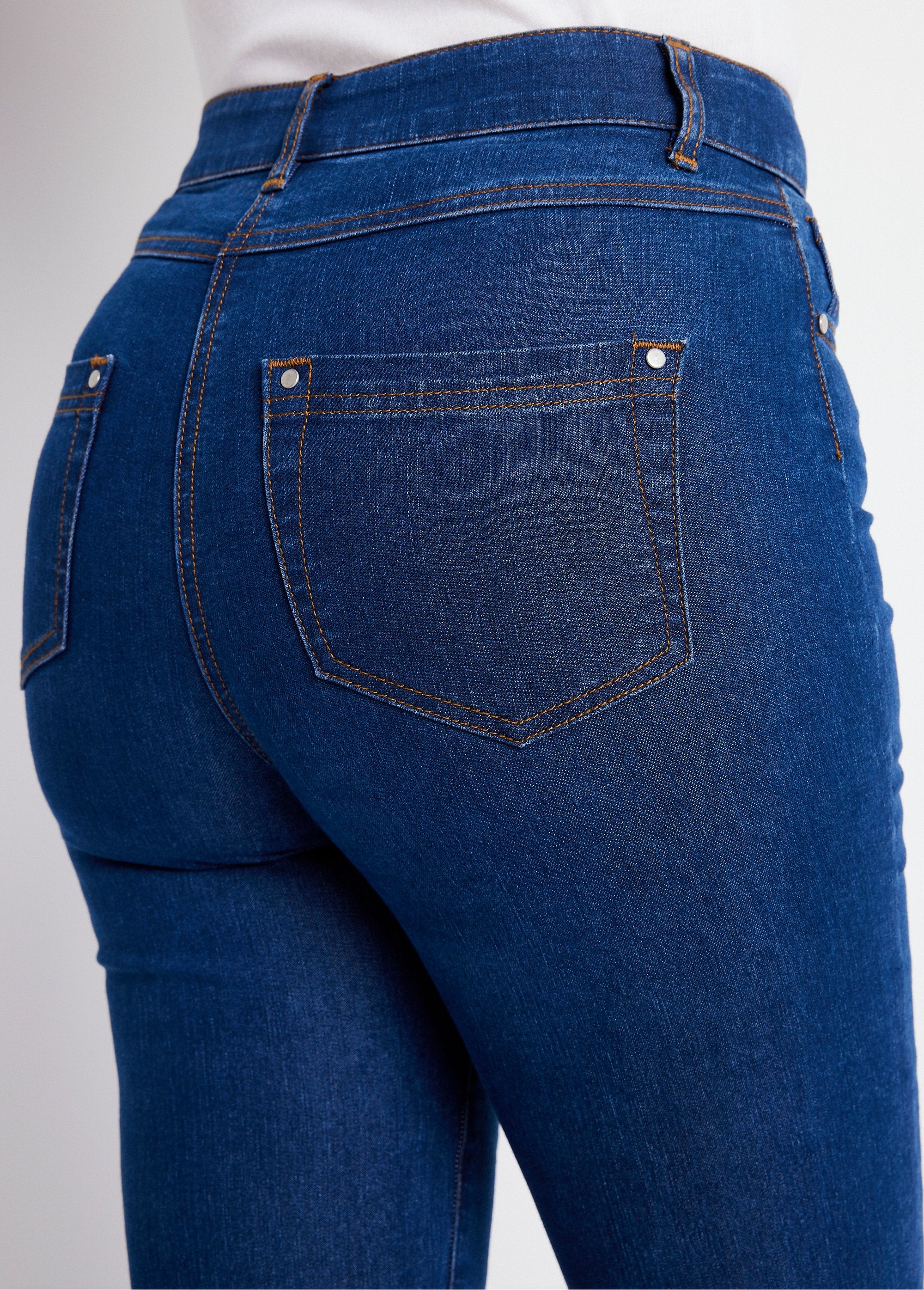 5-pocket_stretch_katoenen_jeans_met_tailleband_BLAUW_DE2_slim