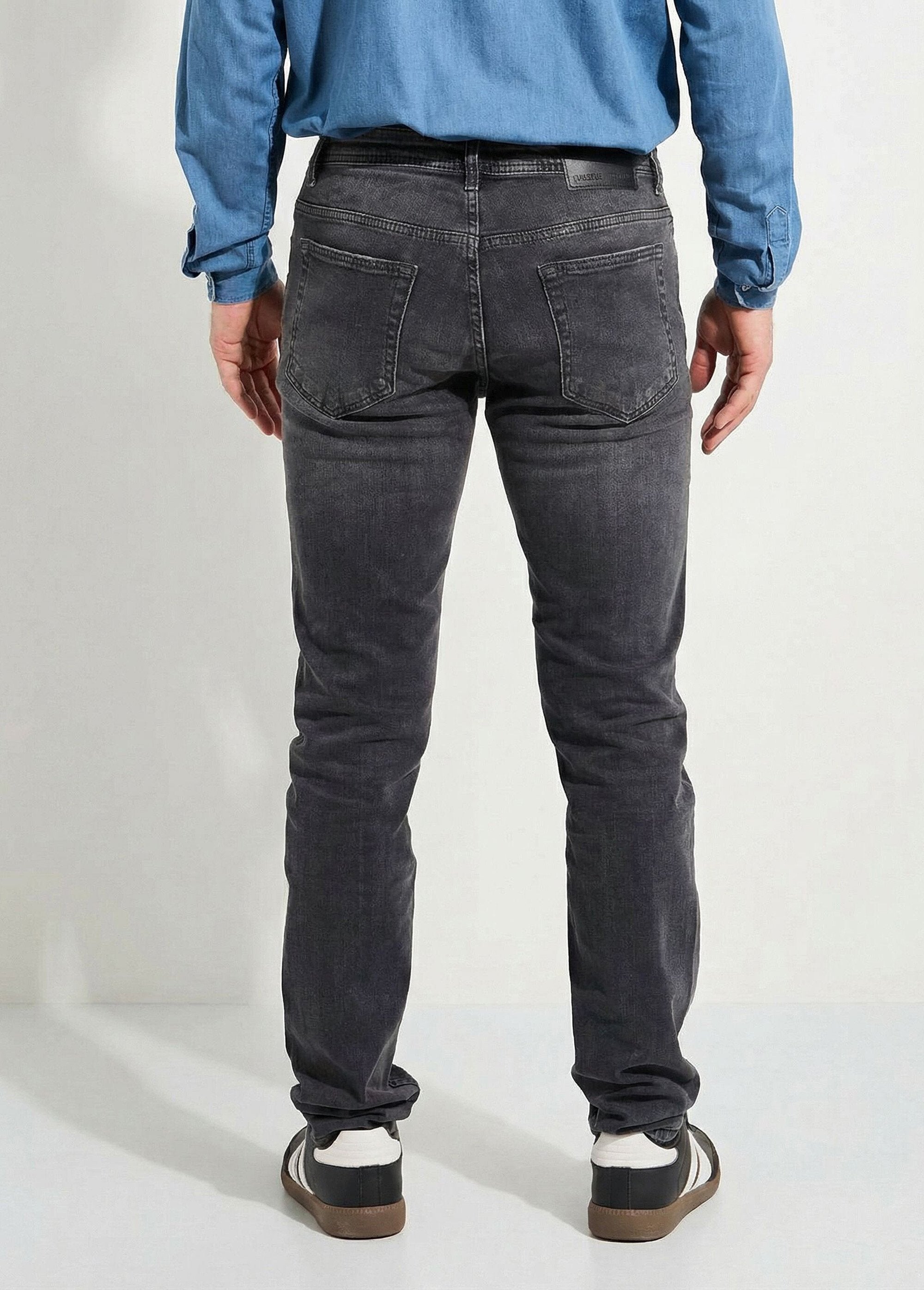 5-pocket_stretch_denim_straight-leg_jeans_Gris_anthracite_DO1_slim