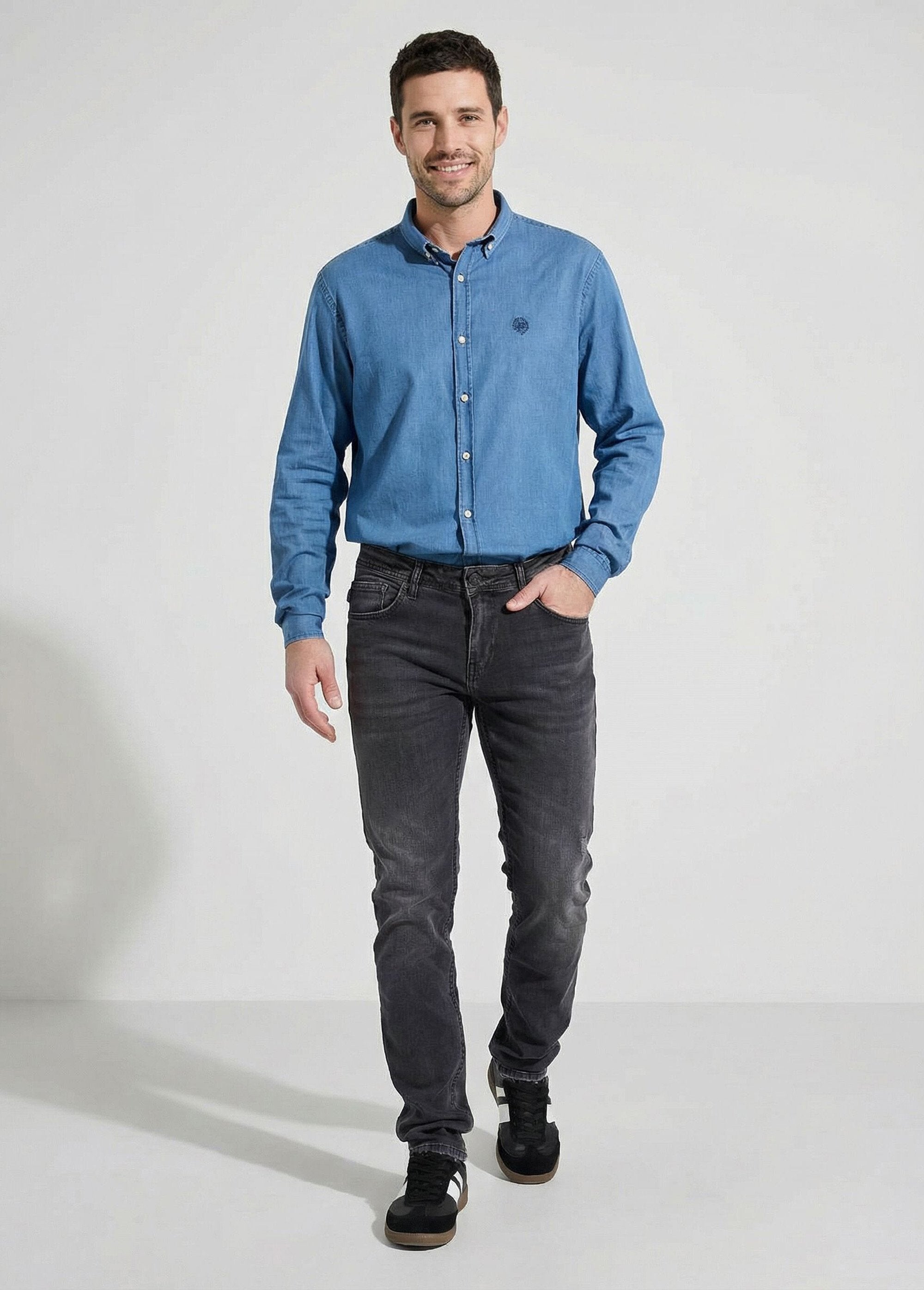 5-pocket_stretch_denim_straight-leg_jeans_Gris_anthracite_SF1_slim