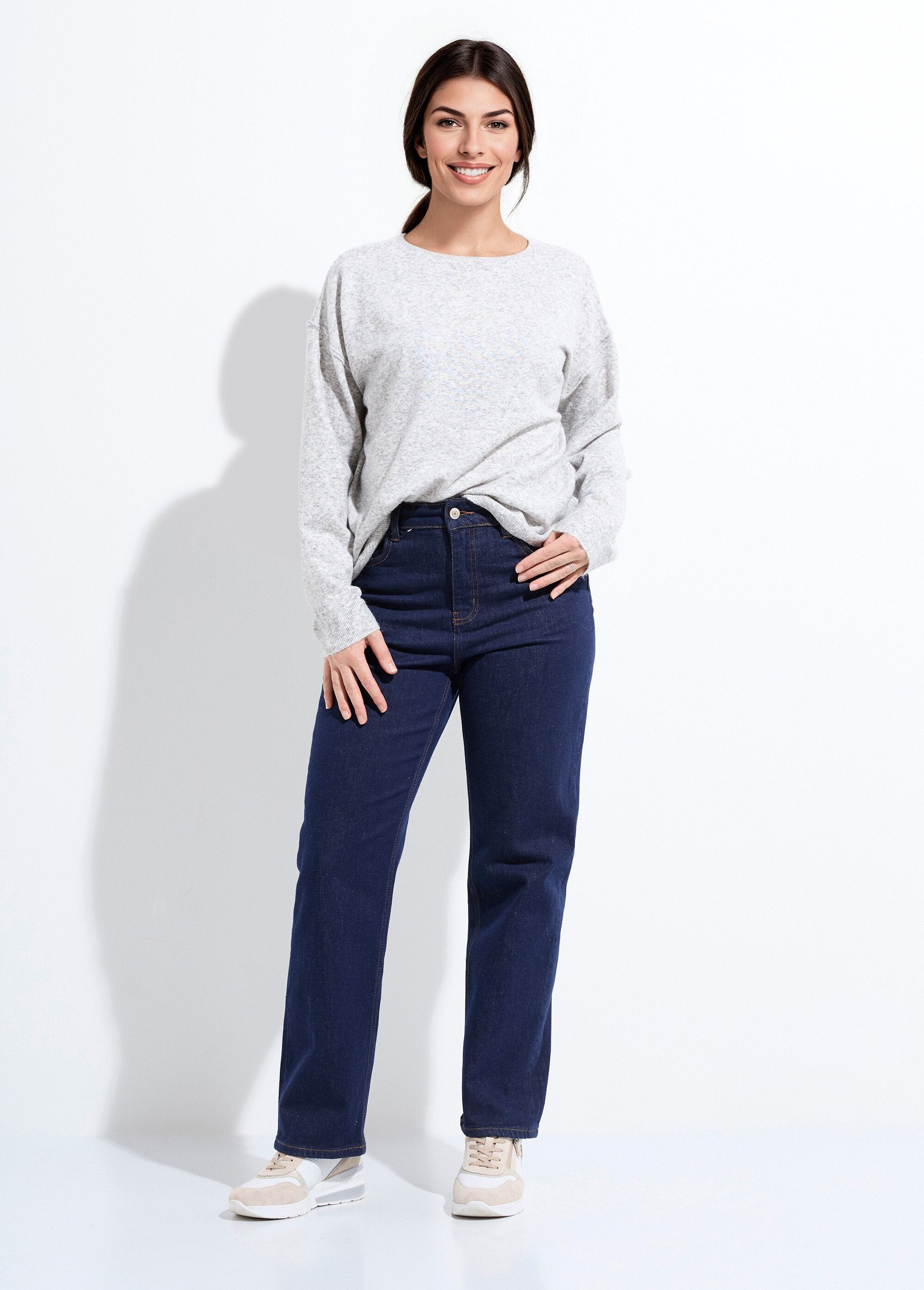 5-pocket_jeans_met_rechte_pijpen,_speciaal_voor_SMALL_Bleu_brut_SF1_slim