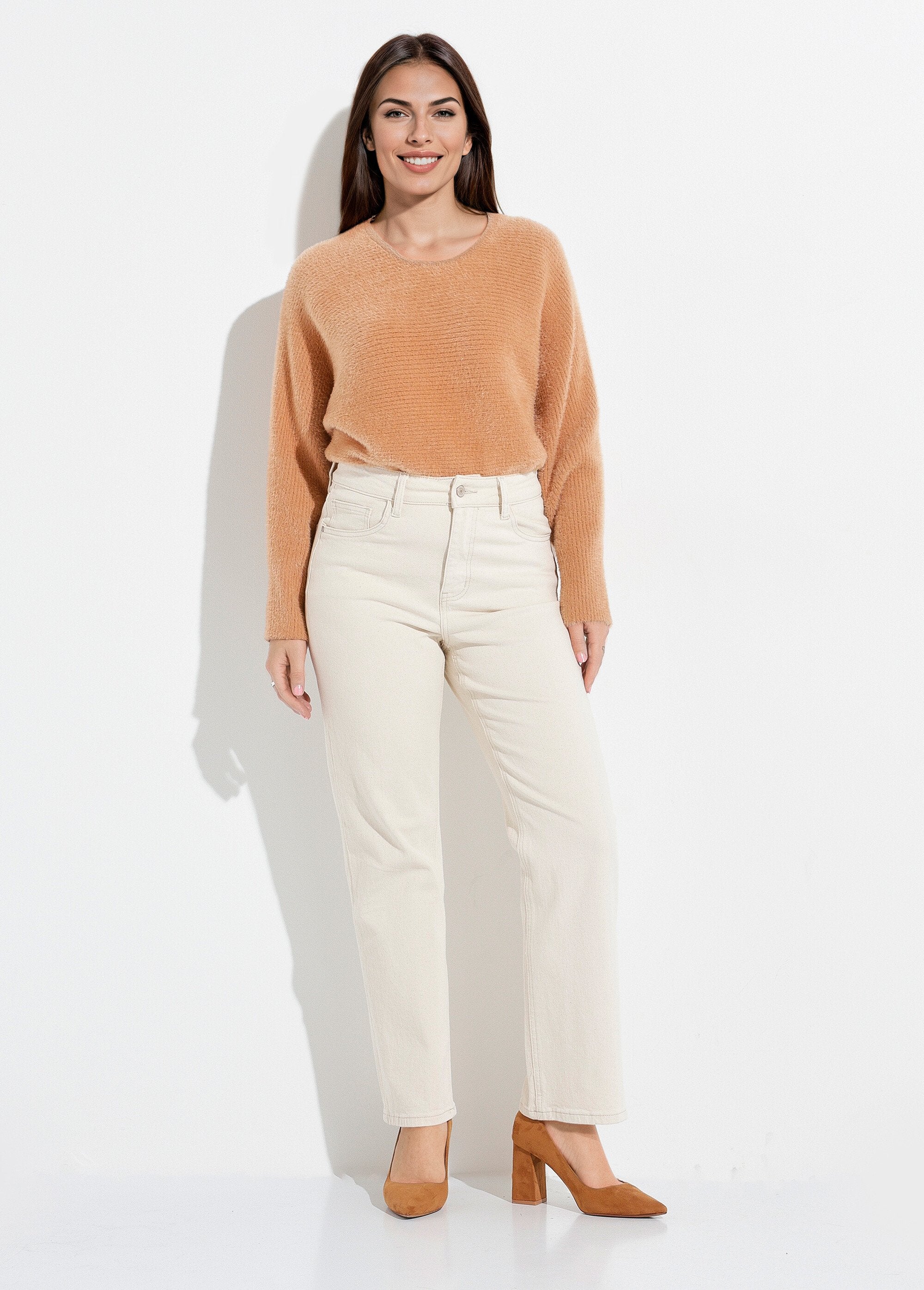 5-pocket_jeans_met_rechte_pijpen,_speciaal_voor_SMALL_Beige_SF1_slim