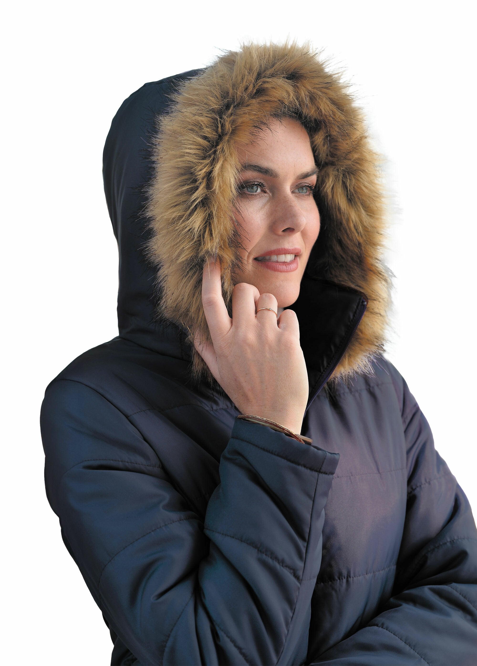 Gewatteerde_parka_met_bontcapuchon_Marine_DE1_slim