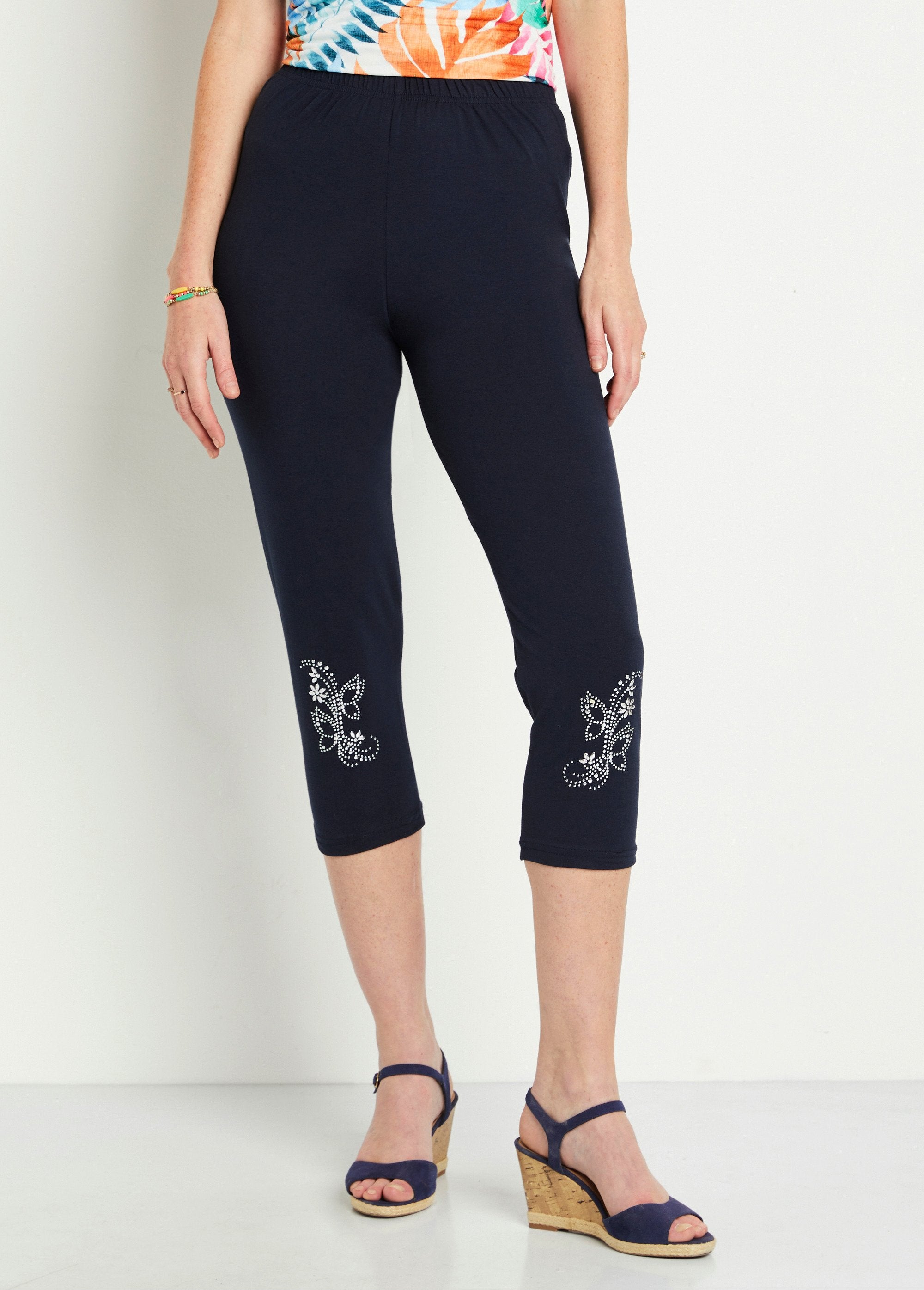 Effen_korte_legging_met_elastische_tailleband_Marien_FA1_slim