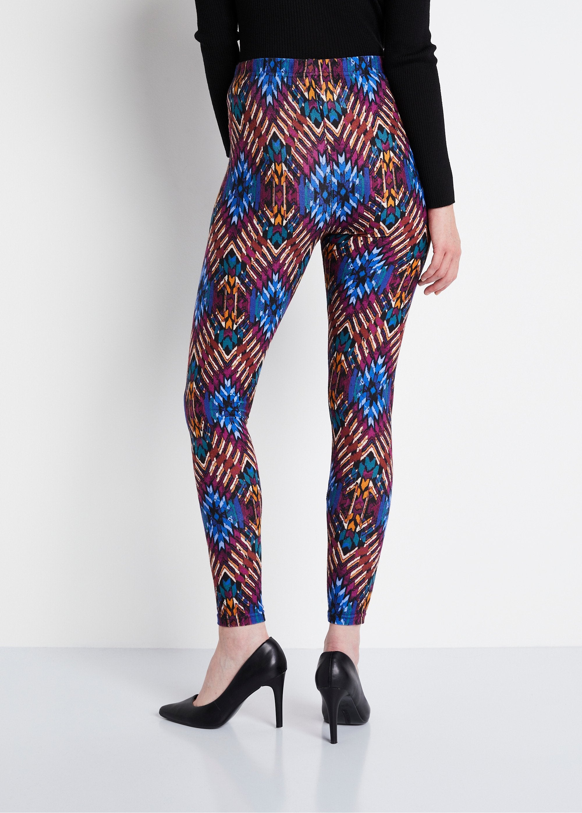 Lange_effen_legging_of_legging_met_print_Bleu_et_cassis_DO1_slim