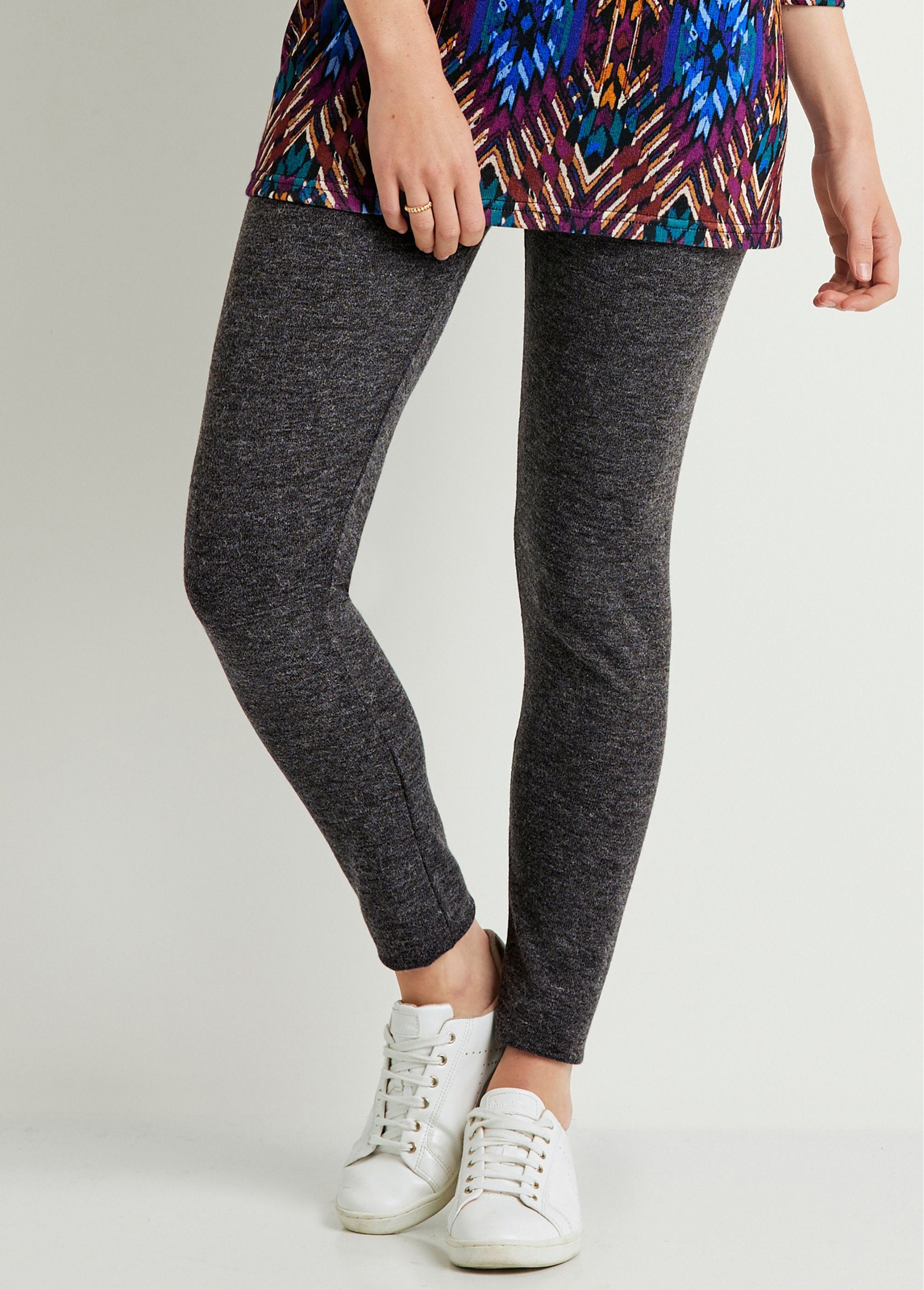 Lange_effen_legging_of_legging_met_print_Effen_antraciet_FA1_slim