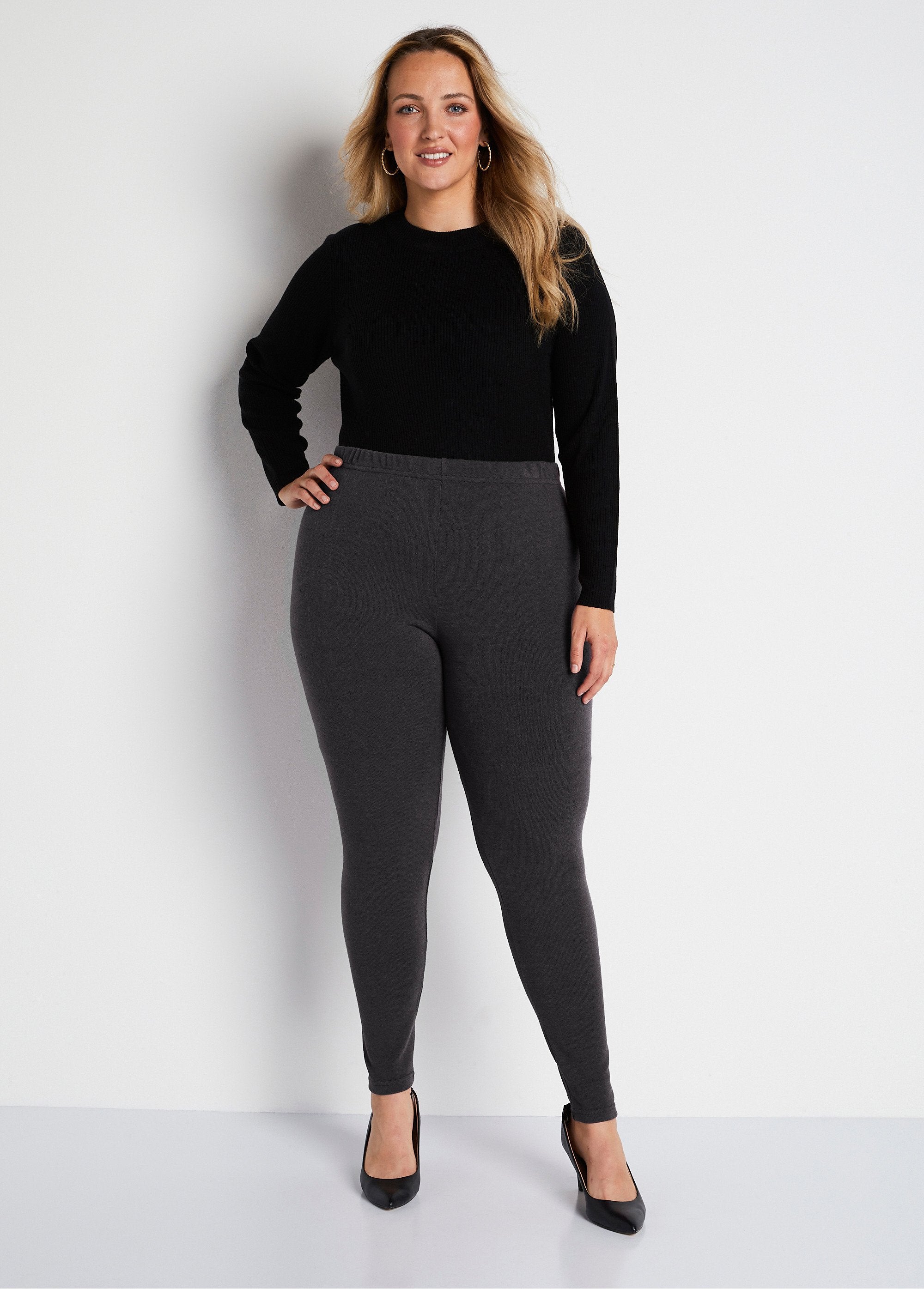 Lange_effen_legging_of_legging_met_print_Effen_antraciet_SF1_curvy