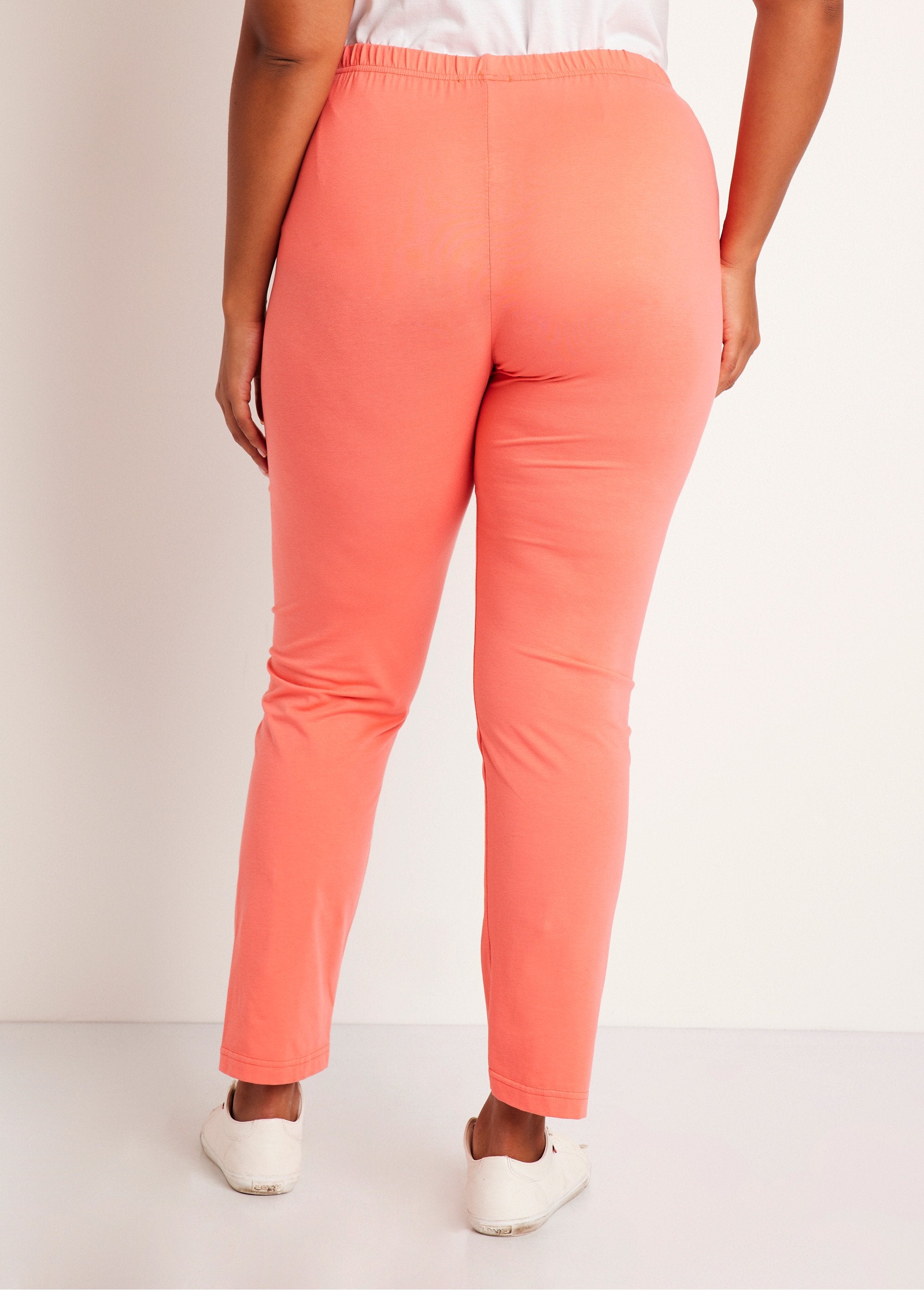 Legging_van_katoenjersey_met_elastiek_in_de_taille_Koraal_DO1_curvy