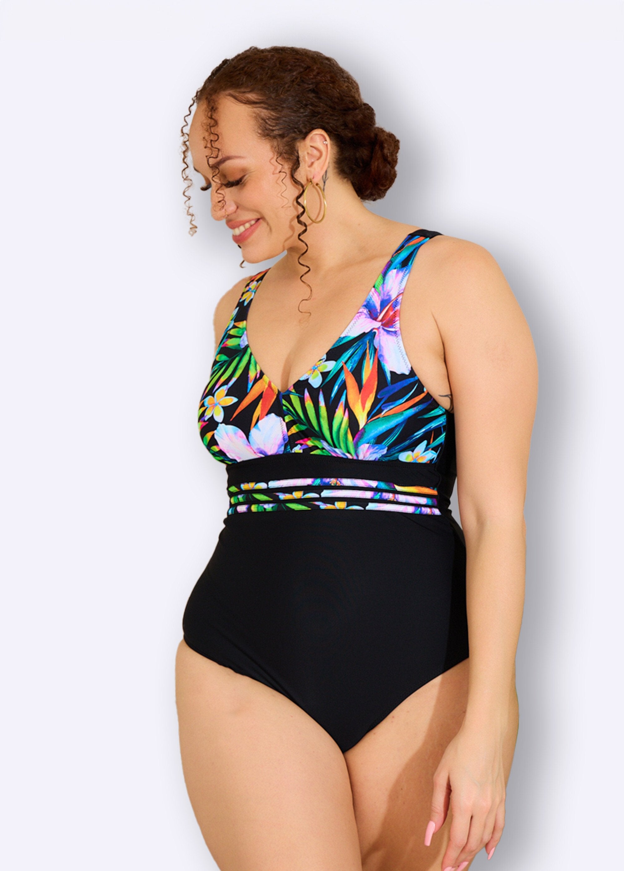 Exotisch_effen_1-delig_zwempak_Noir_imprime_FA1_curvy