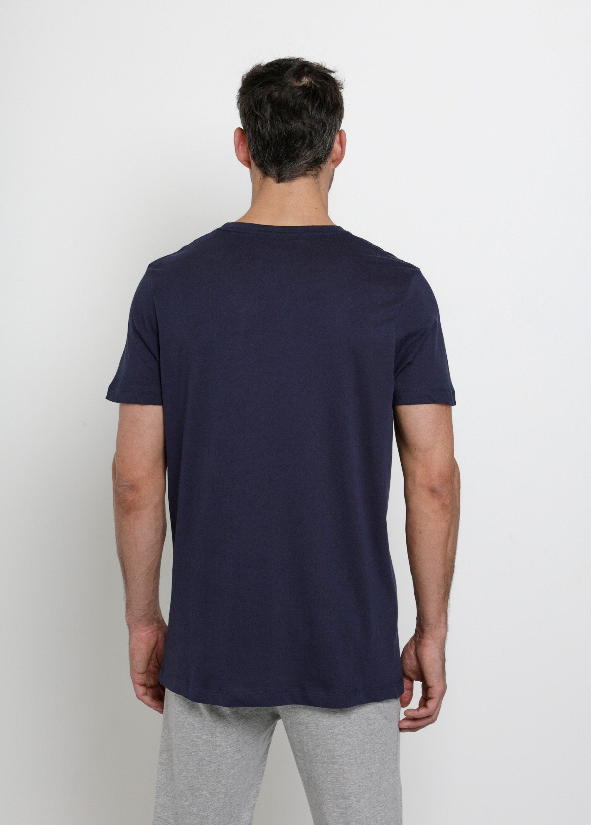 T-shirt_met_ronde_hals,_korte_mouwen,_donker_Marine_DO1_slim