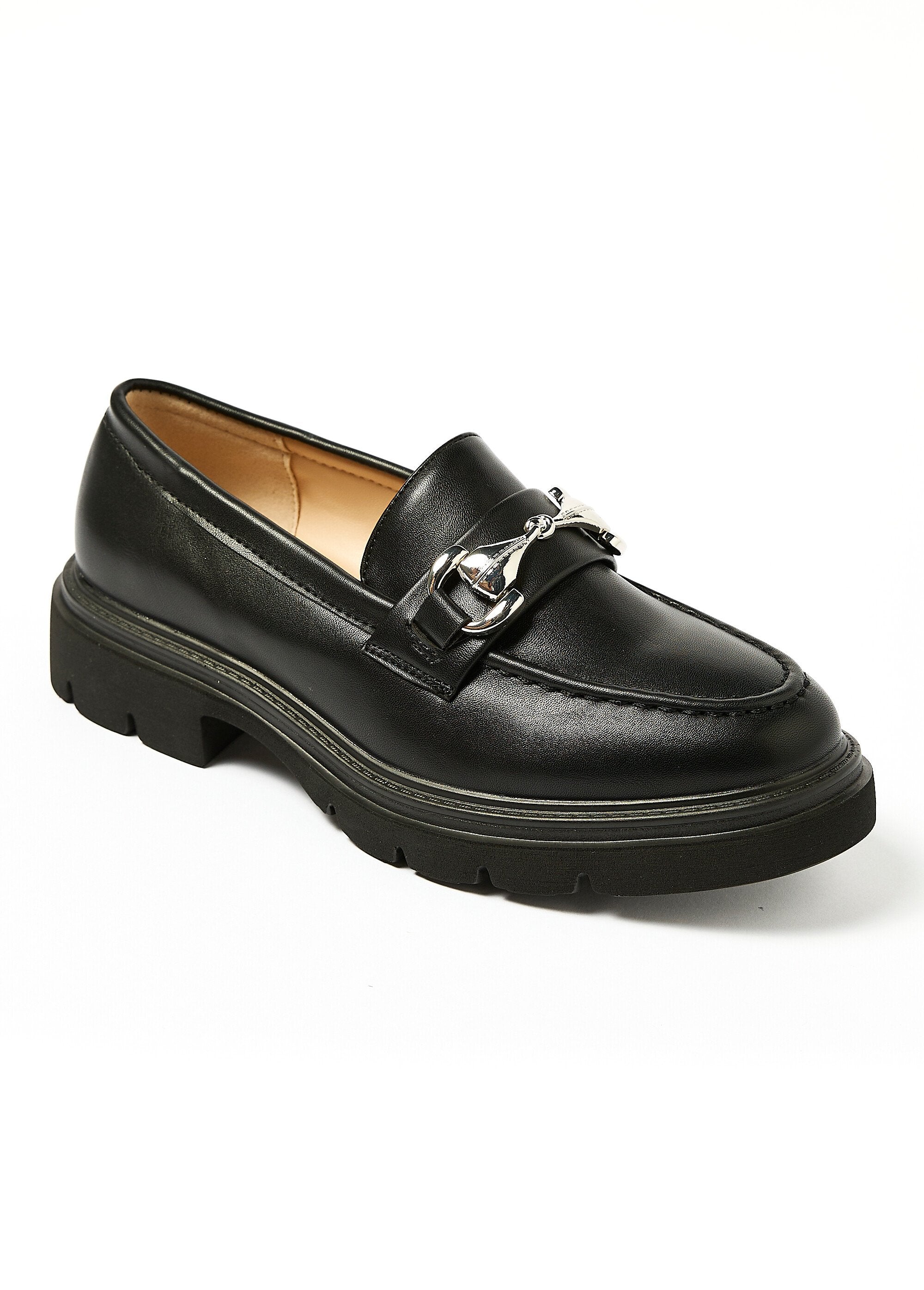 Loafers_met_ingekeepte_zool_en_metalen_bitje_Noir_FA1_slim