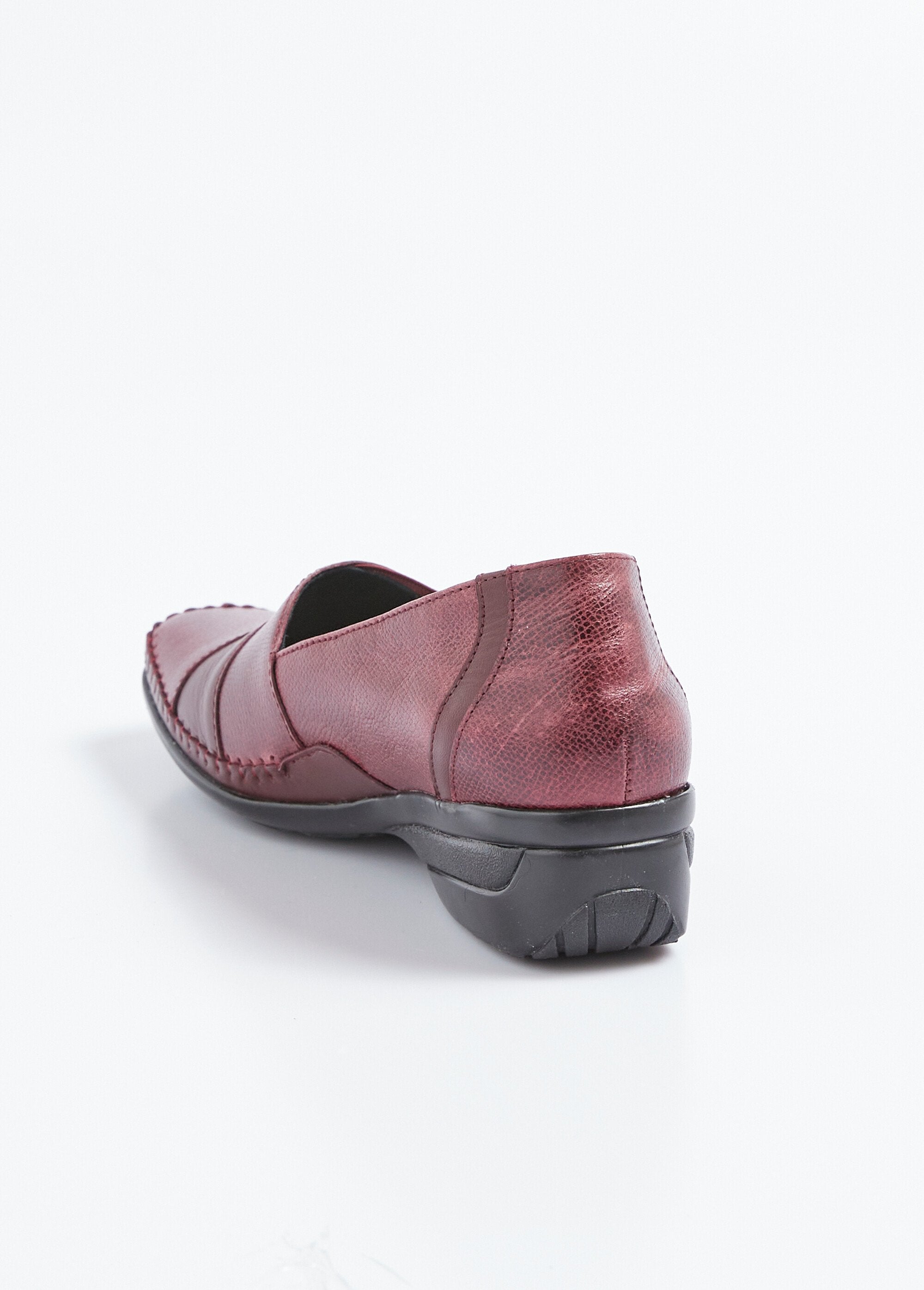 Elastische_leren_sleehakken_comfort_wijdte_Bordeaux_DO1_slim