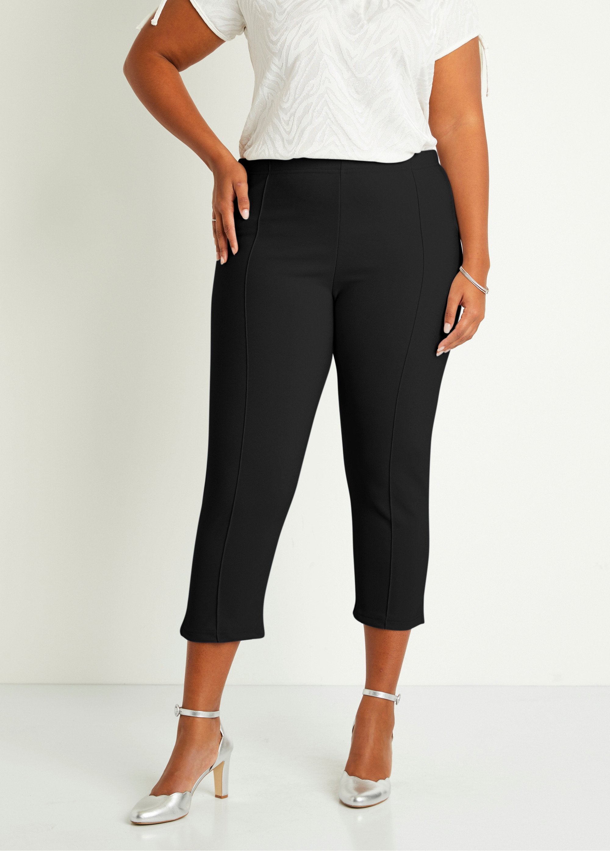 Geribde_broek_met_elastische_tailleband_Zwart_FA1_curvy