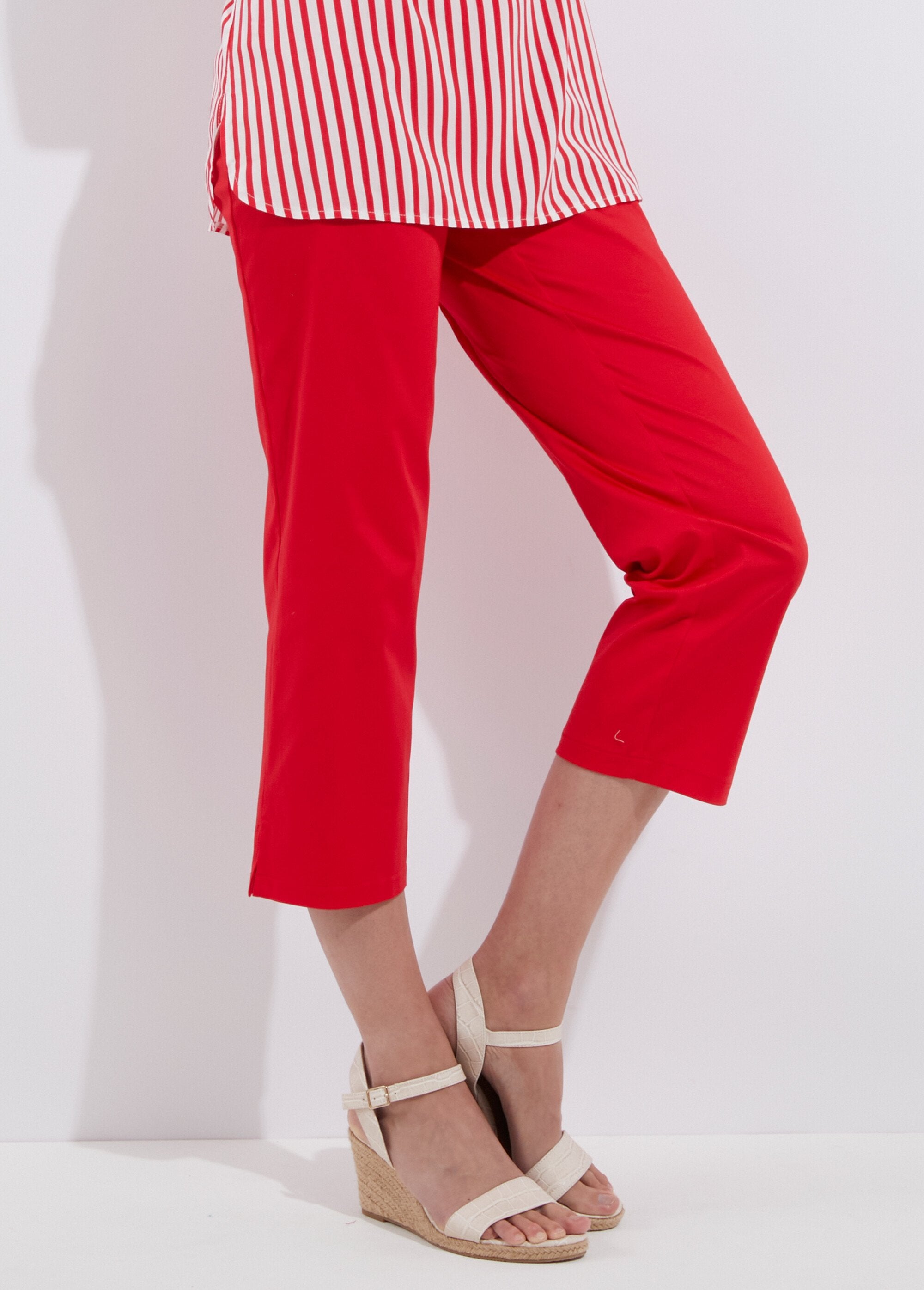 Semi-elastische_broek_met_satijnen_tailleband_Rouge_DR1_slim