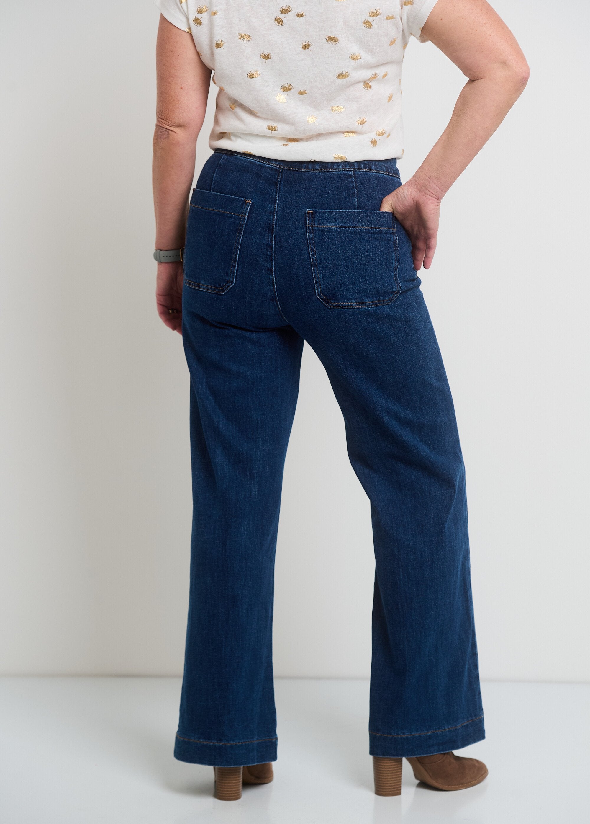 Flare_denim_brugbroek_Brut_DO1_slim