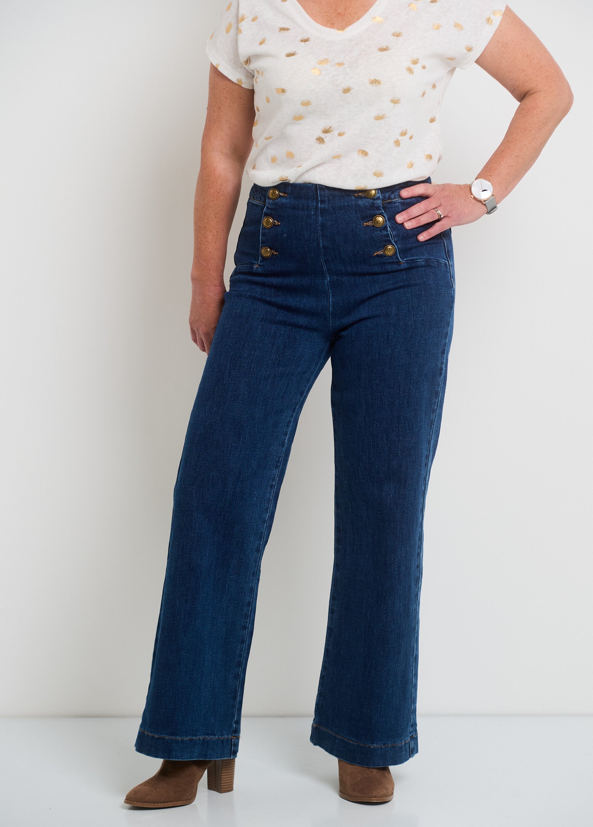 Flare_denim_brugbroek_Brut_FA1_slim