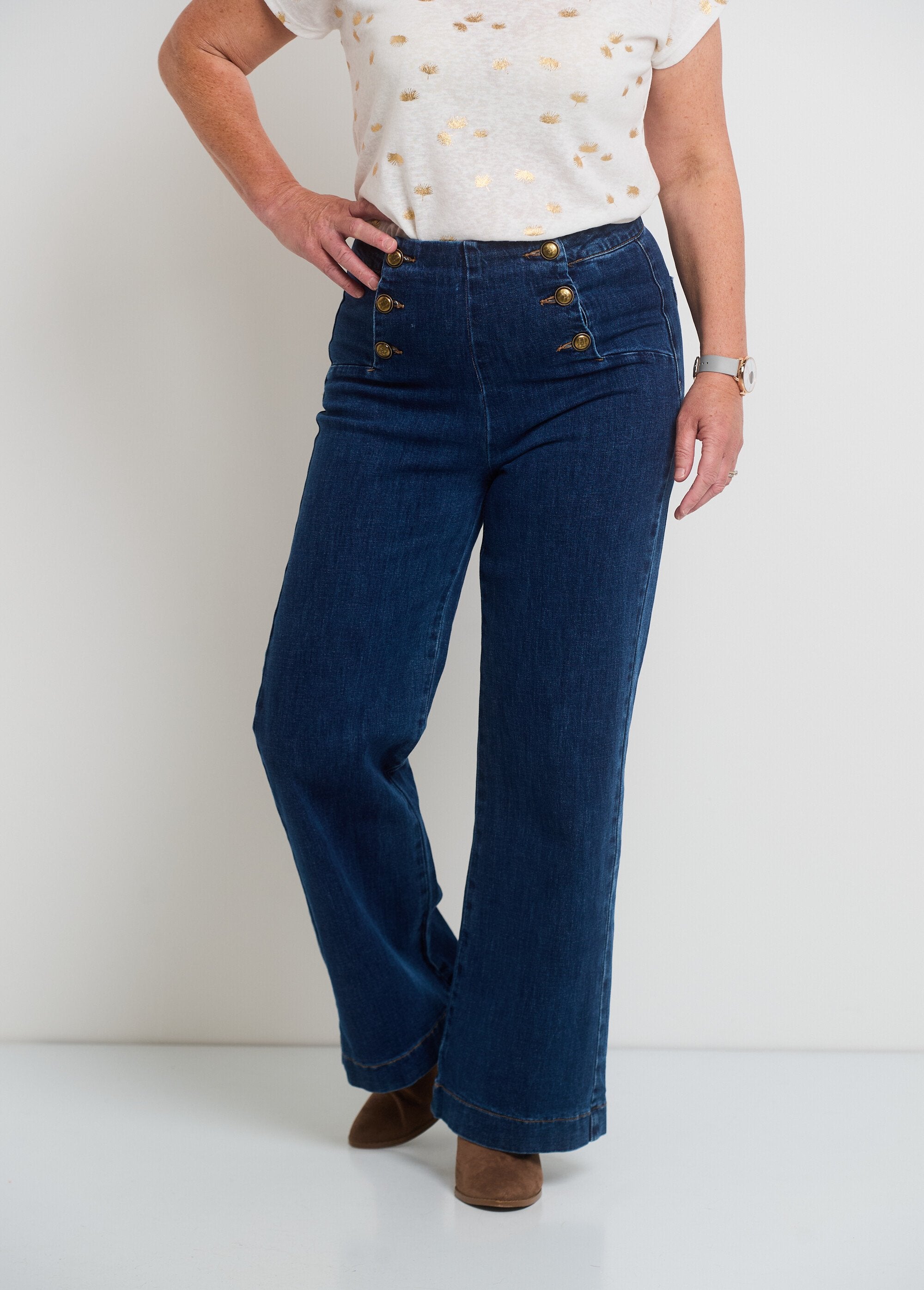 Flare_denim_brugbroek_Brut_FA2_slim