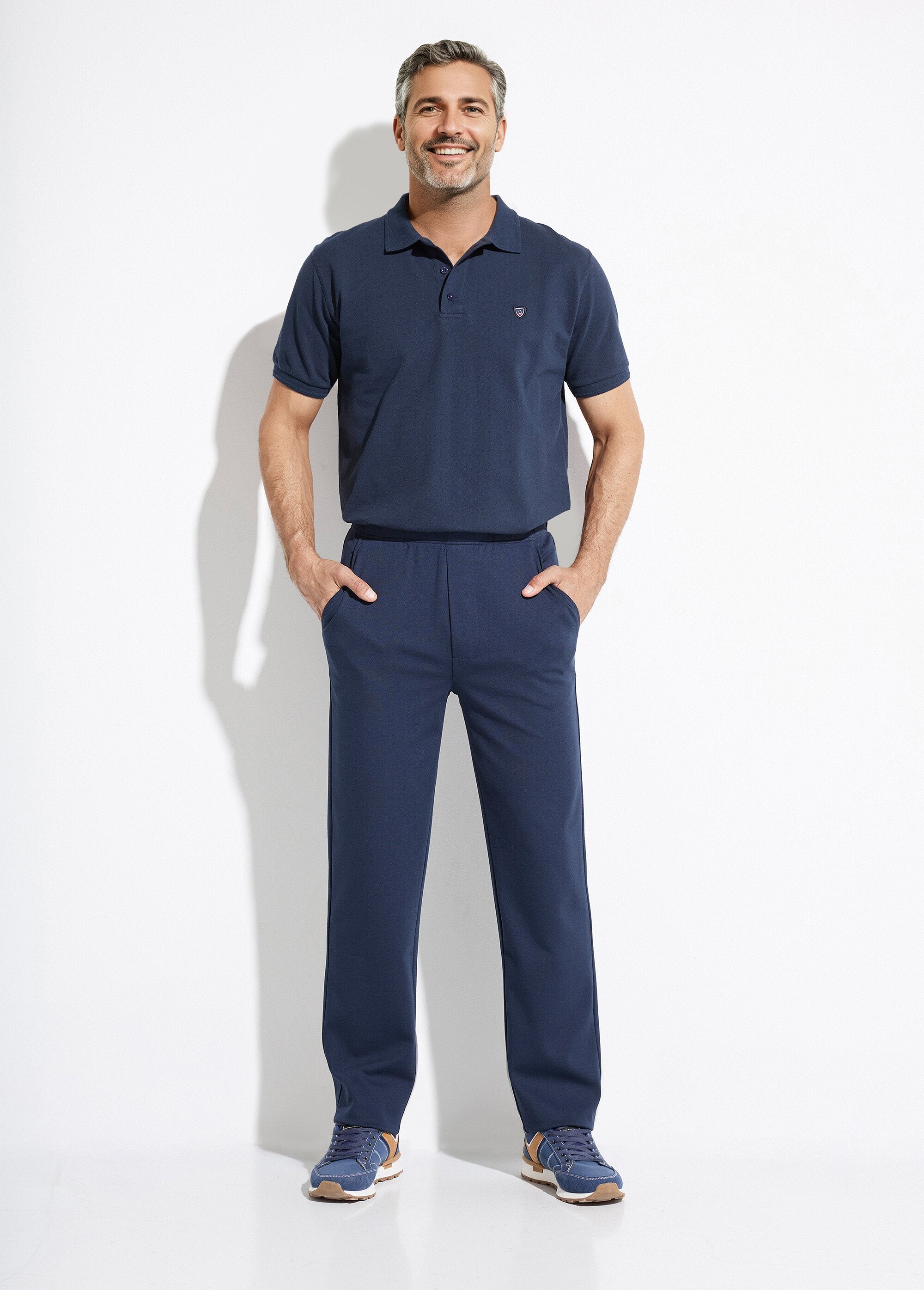 Rechte_broek_met_elastische_tailleband_van_stretchstof_Marine_SF1_slim