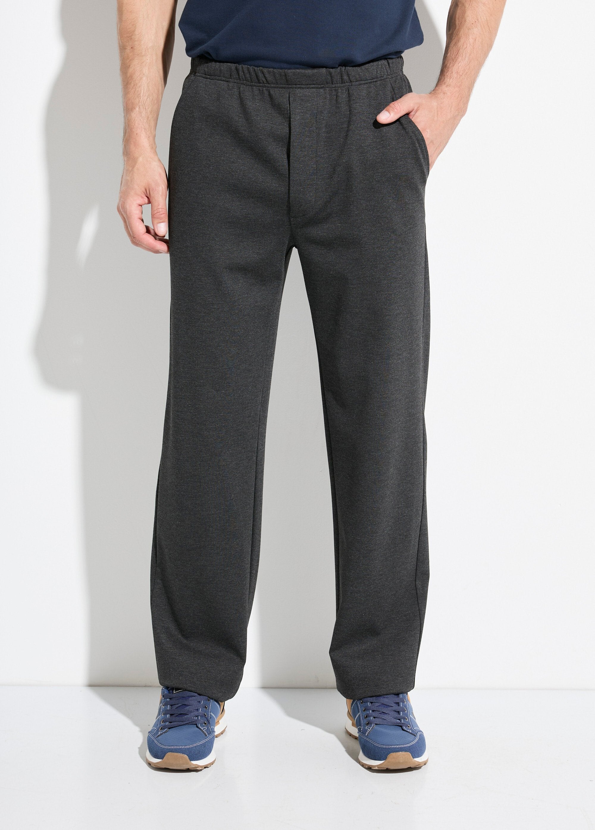 Rechte_broek_met_elastische_tailleband_van_stretchstof_Anthracite_FA1_slim