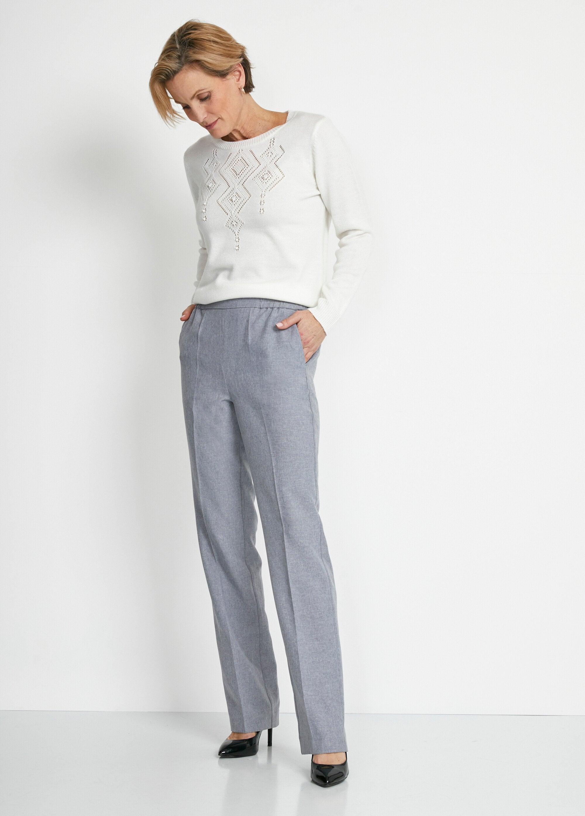 Rechte_broek_met_semi-elastische_tailleband_Zilver_SF1_slim