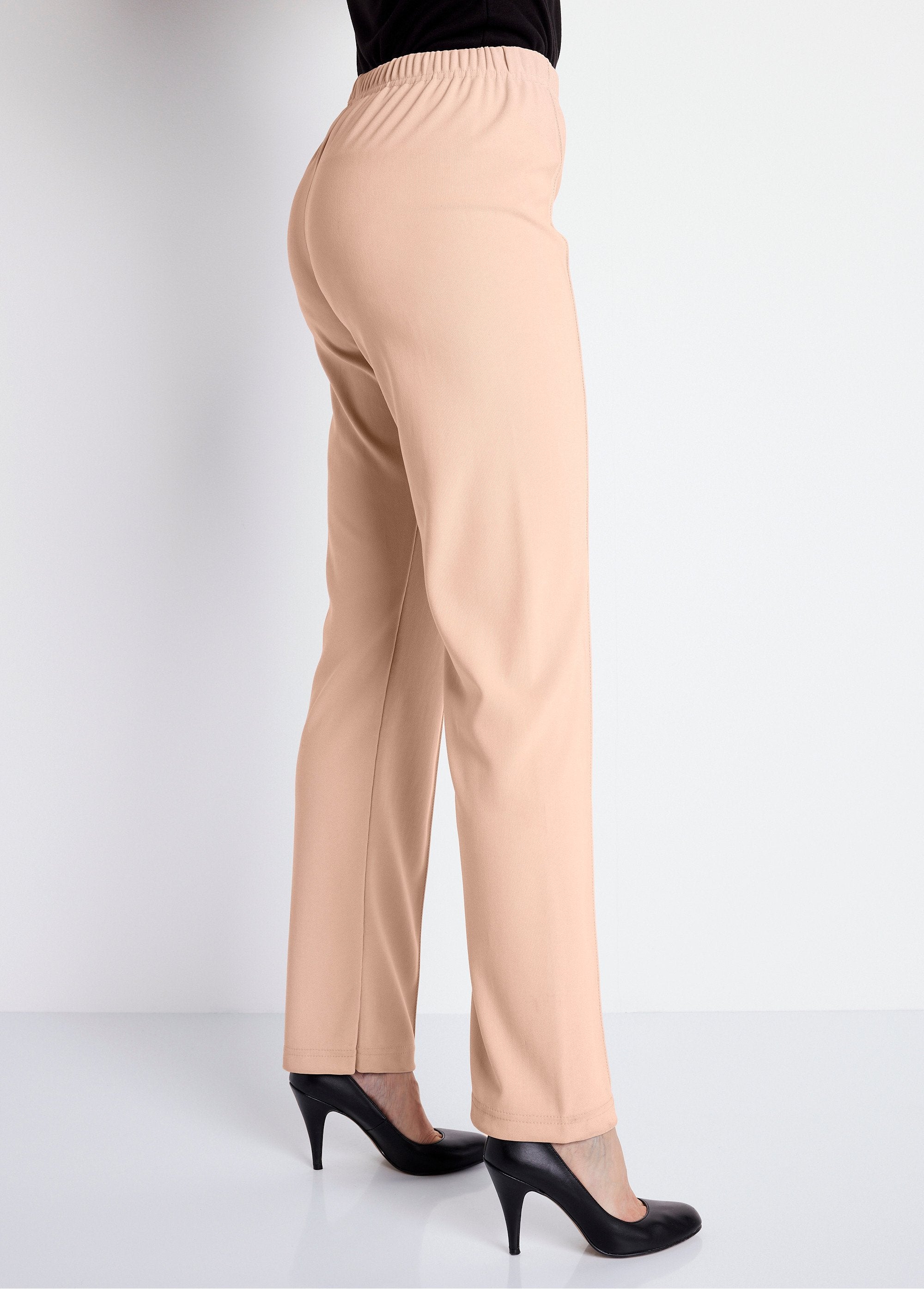 Rechte_broek_met_elastische_tailleband_in_ribgebreisel_BEIGE_DR1_slim