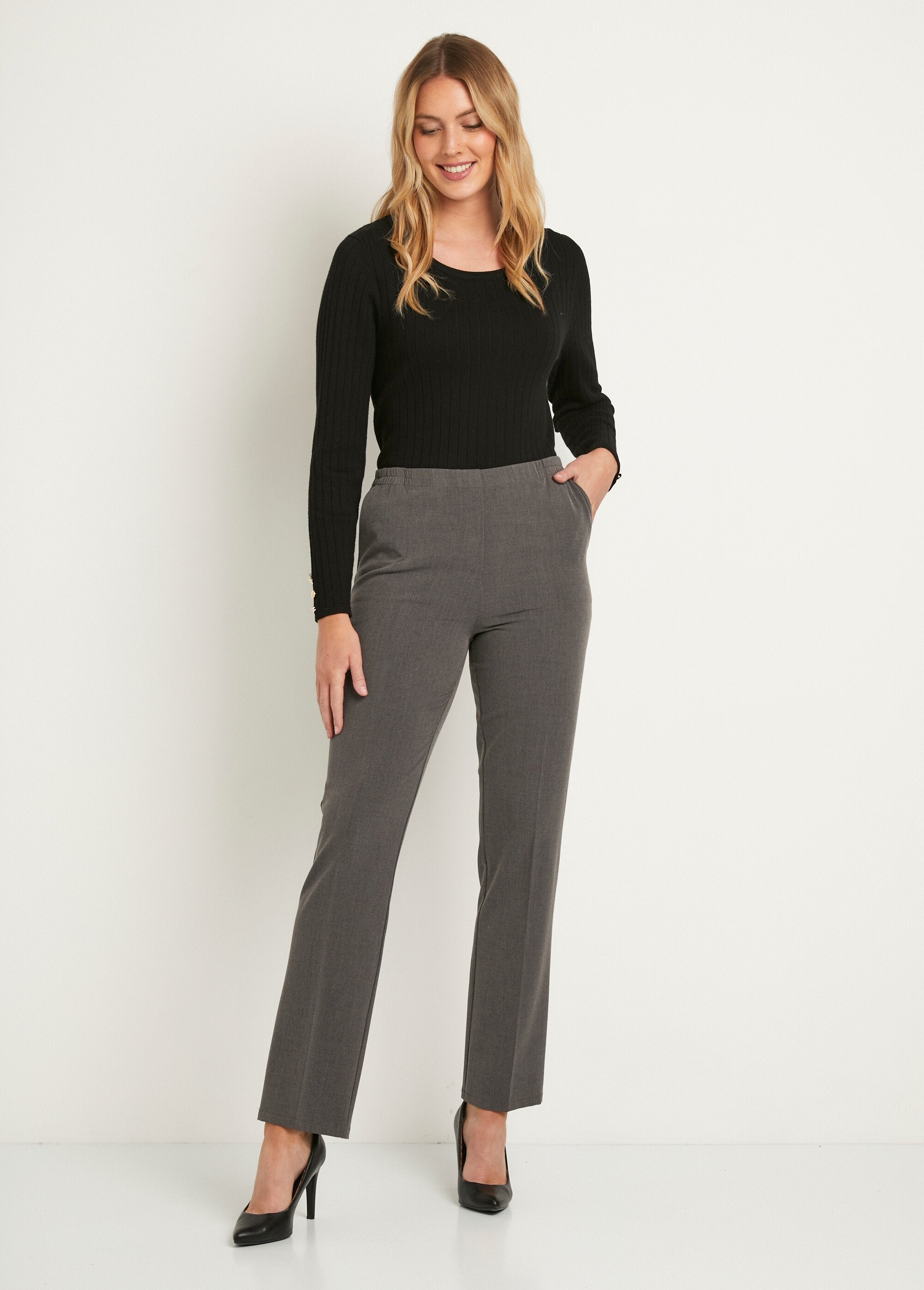 Rechte_broek_met_semi-elastische_tailleband_GRIJS_SF1_slim